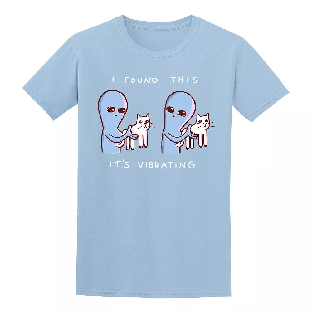Men's COLAB89 by Threadless Strange Planet Tee, Size: Small, Light Blue Product Image