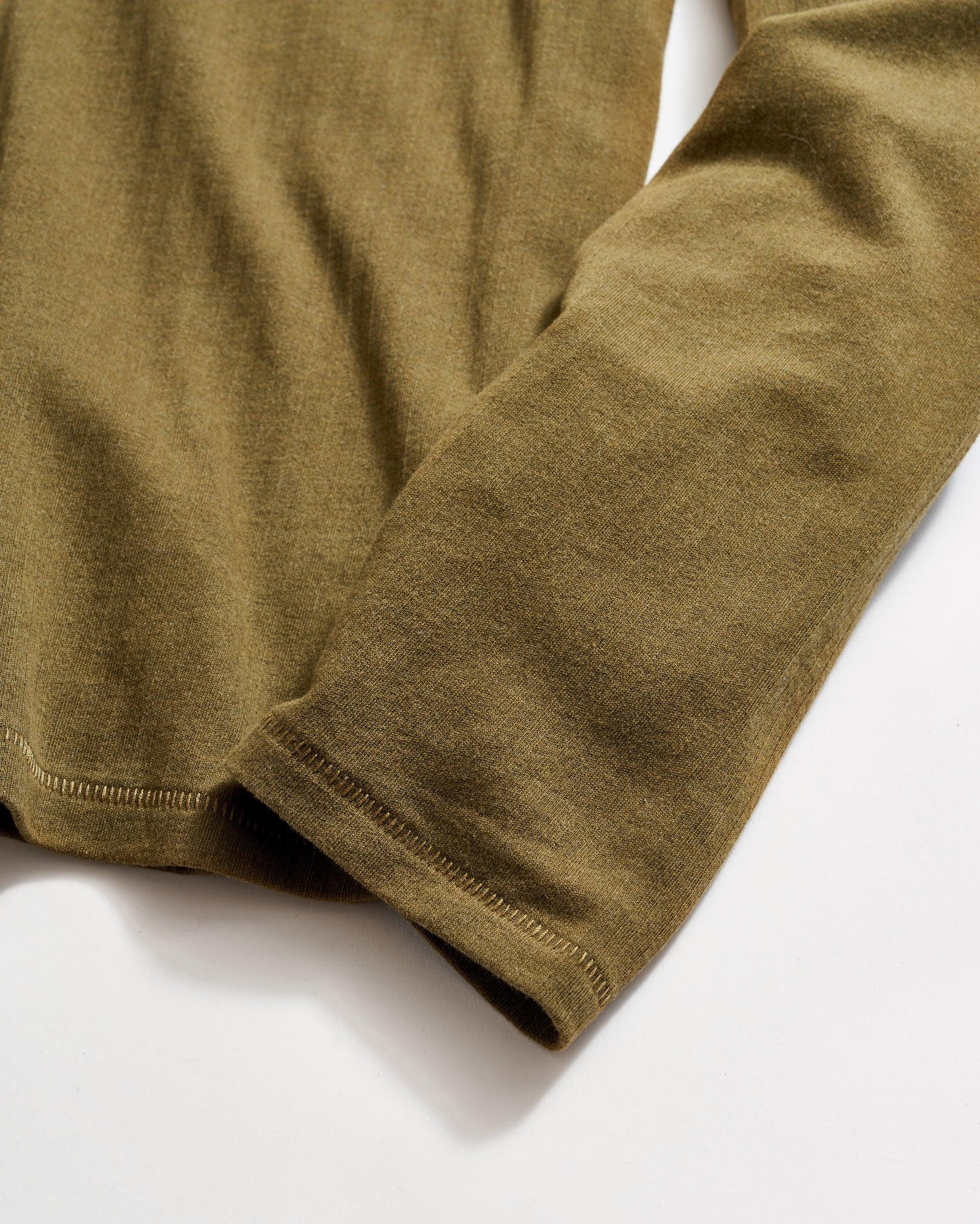 Long Sleeve Herringbone Polo -  Product Image