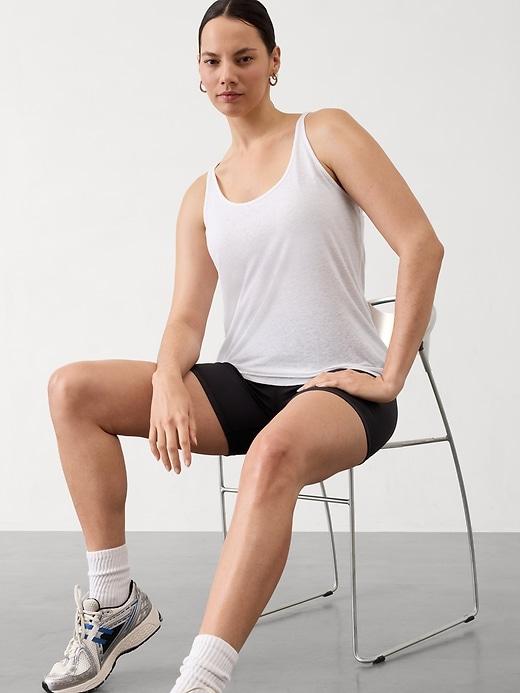 Getaway Linen Blend Tank Product Image