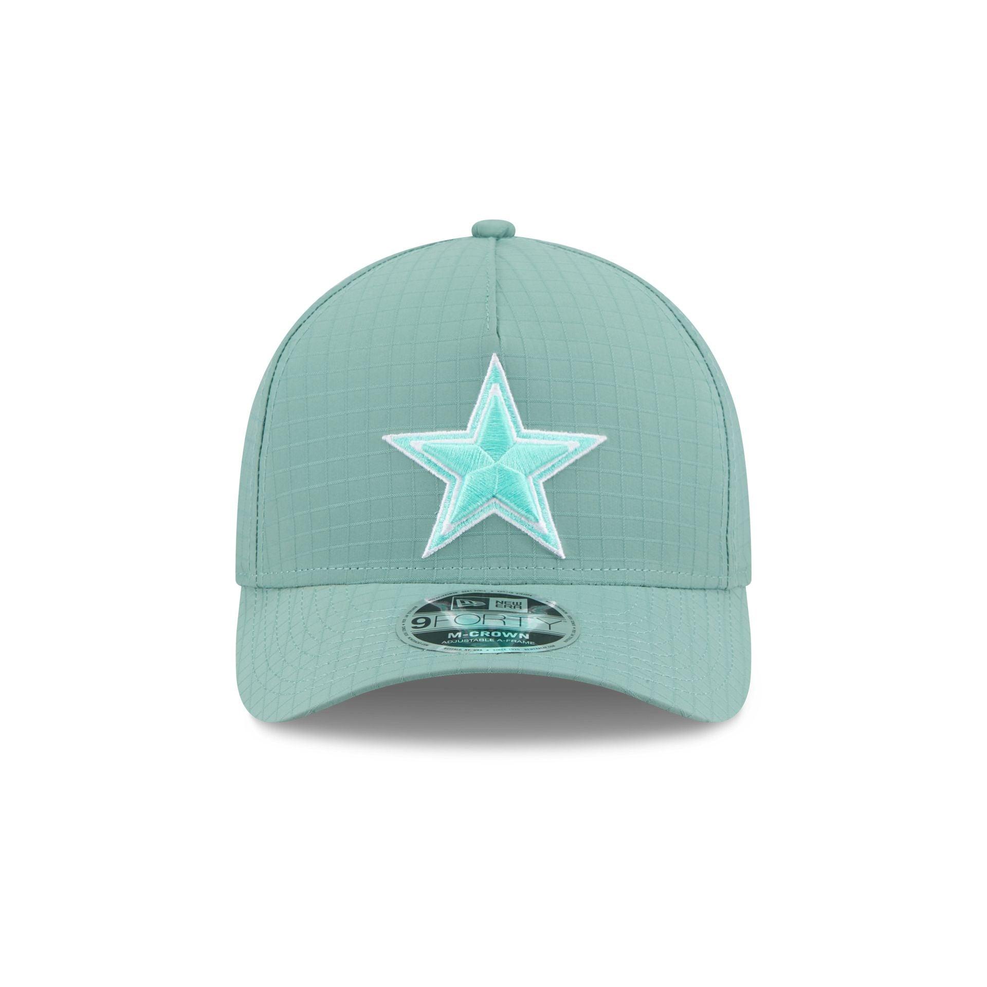 Dallas Cowboys Green Ripstop 9FORTY M-Crown A-Frame Snapback Hat Male Product Image