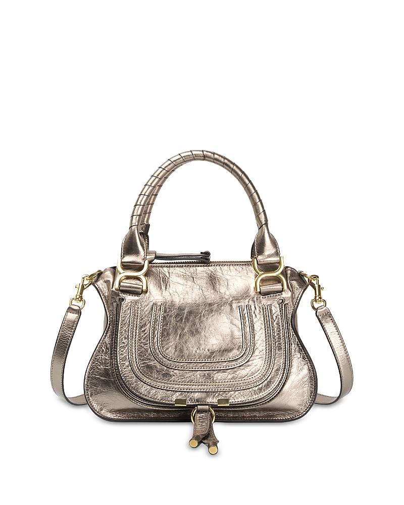 Womens Small Marcie Leather Satchel Product Image
