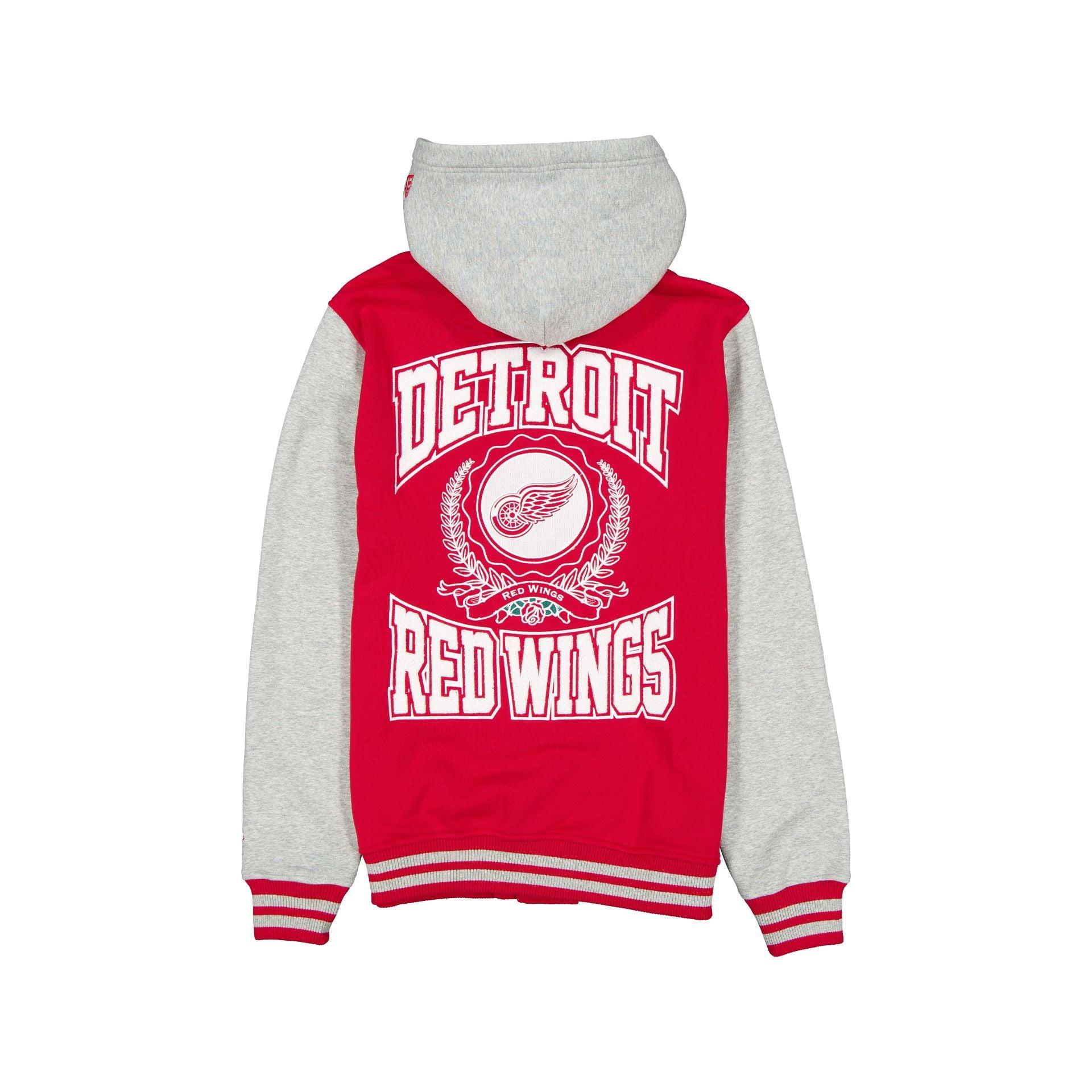Detroit Red Wings Throwback Prep Jacket Male Product Image