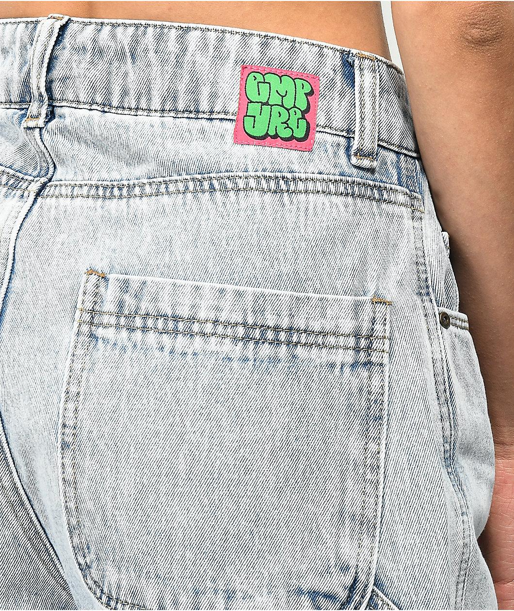 Empyre Tori Billie Acid Wash Carpenter Skate Jeans Product Image