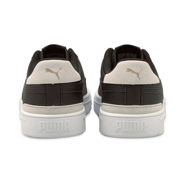 PUMA Serve Pro Men's Sneakers in Black/White/Team Gold Product Image