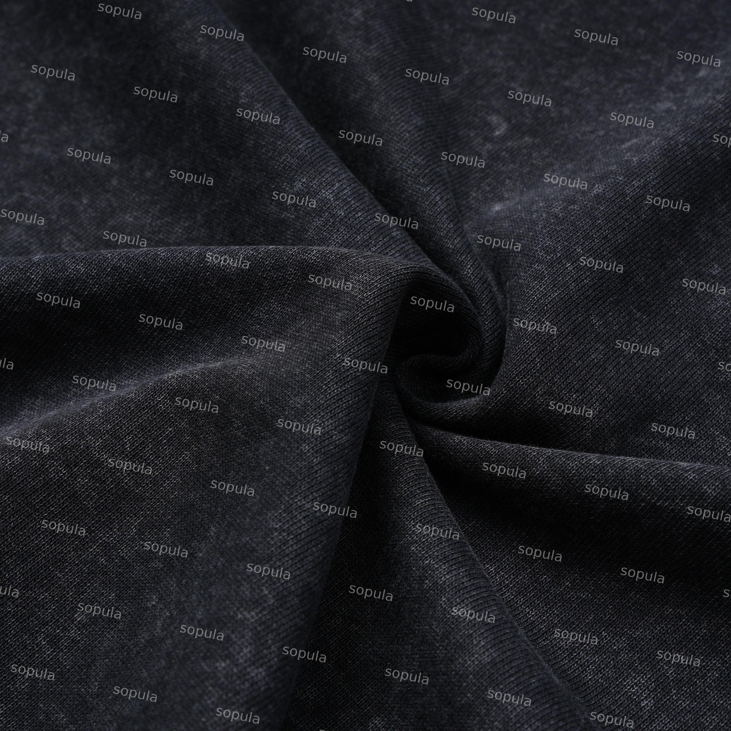 Sopula Vintage Til Death Do Us Part Graphic Acid Washed Hoodie Product Image