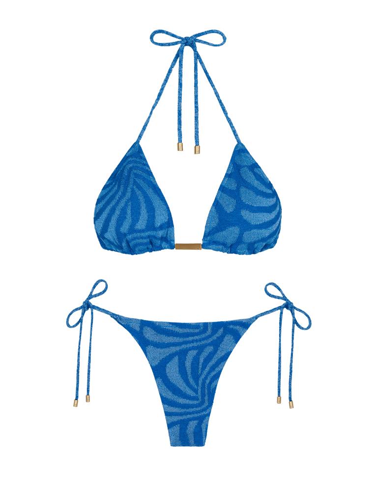 Jacquard Tri Top - Neptune Product Image