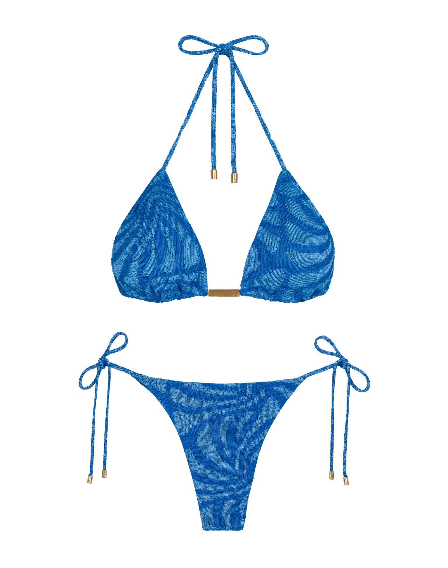 Jacquard Tri Top - Neptune Product Image