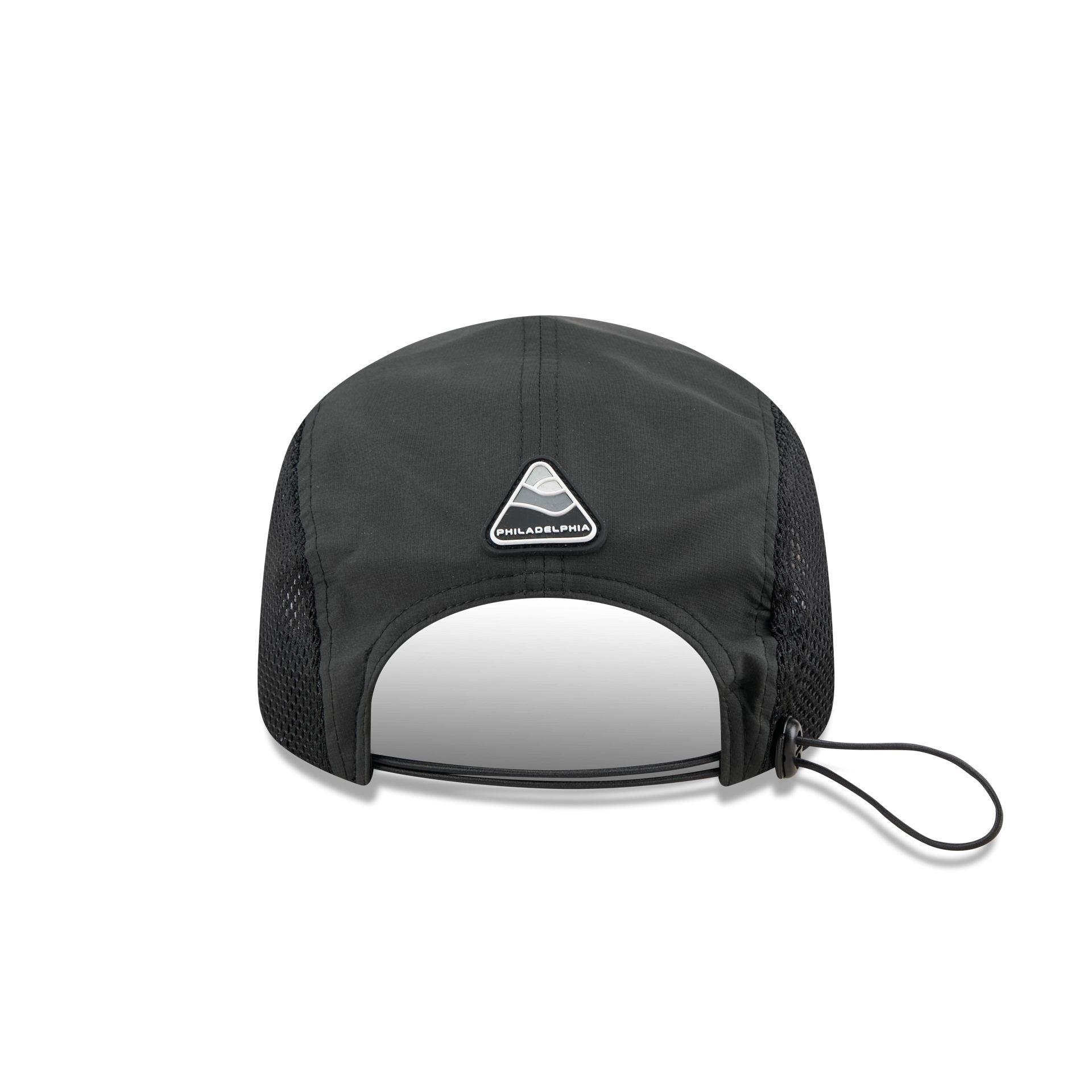 Philadelphia Eagles Black Poly Runner Adjustable Hat Male Product Image