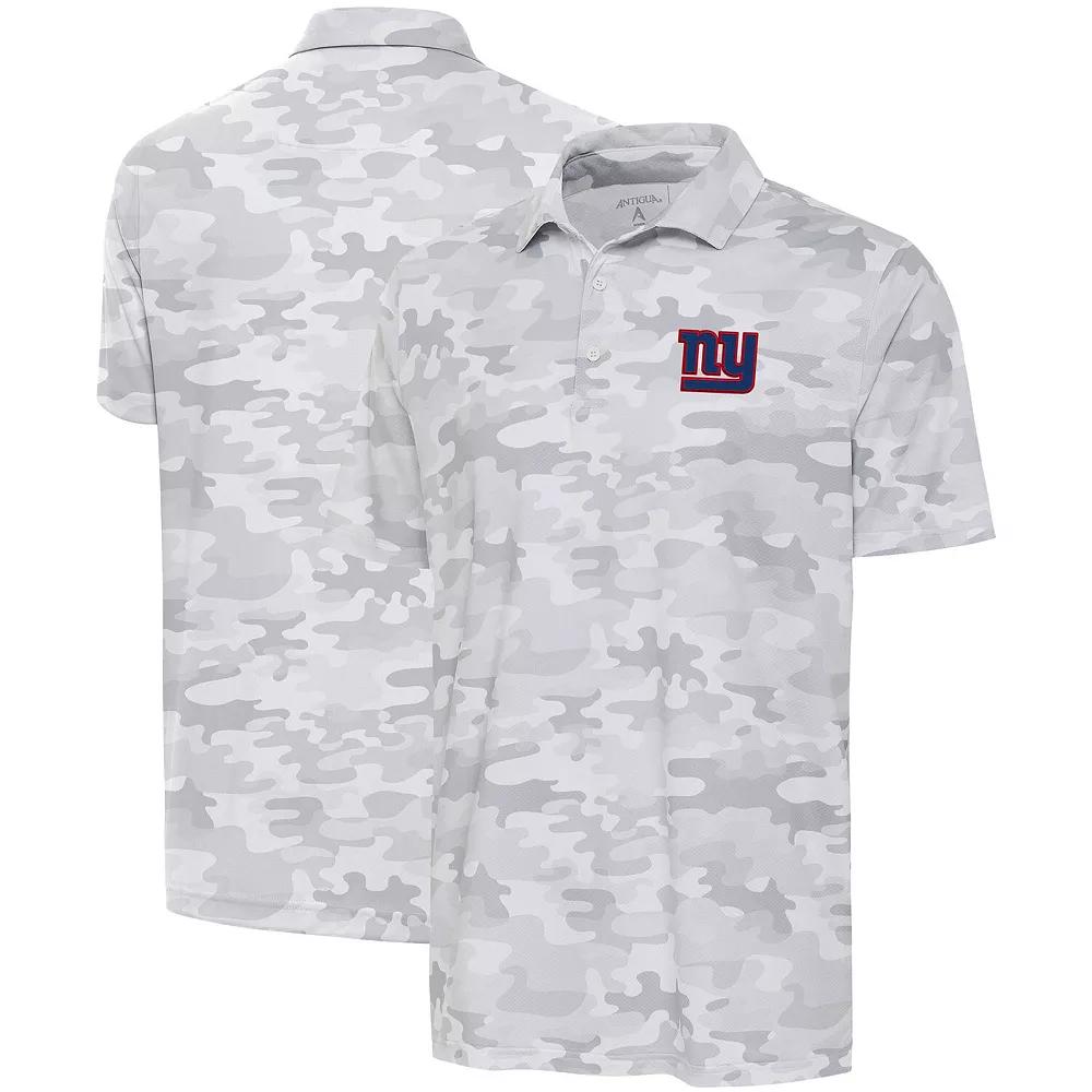 Men's Antigua White New York Giants Collide Polo,  Product Image