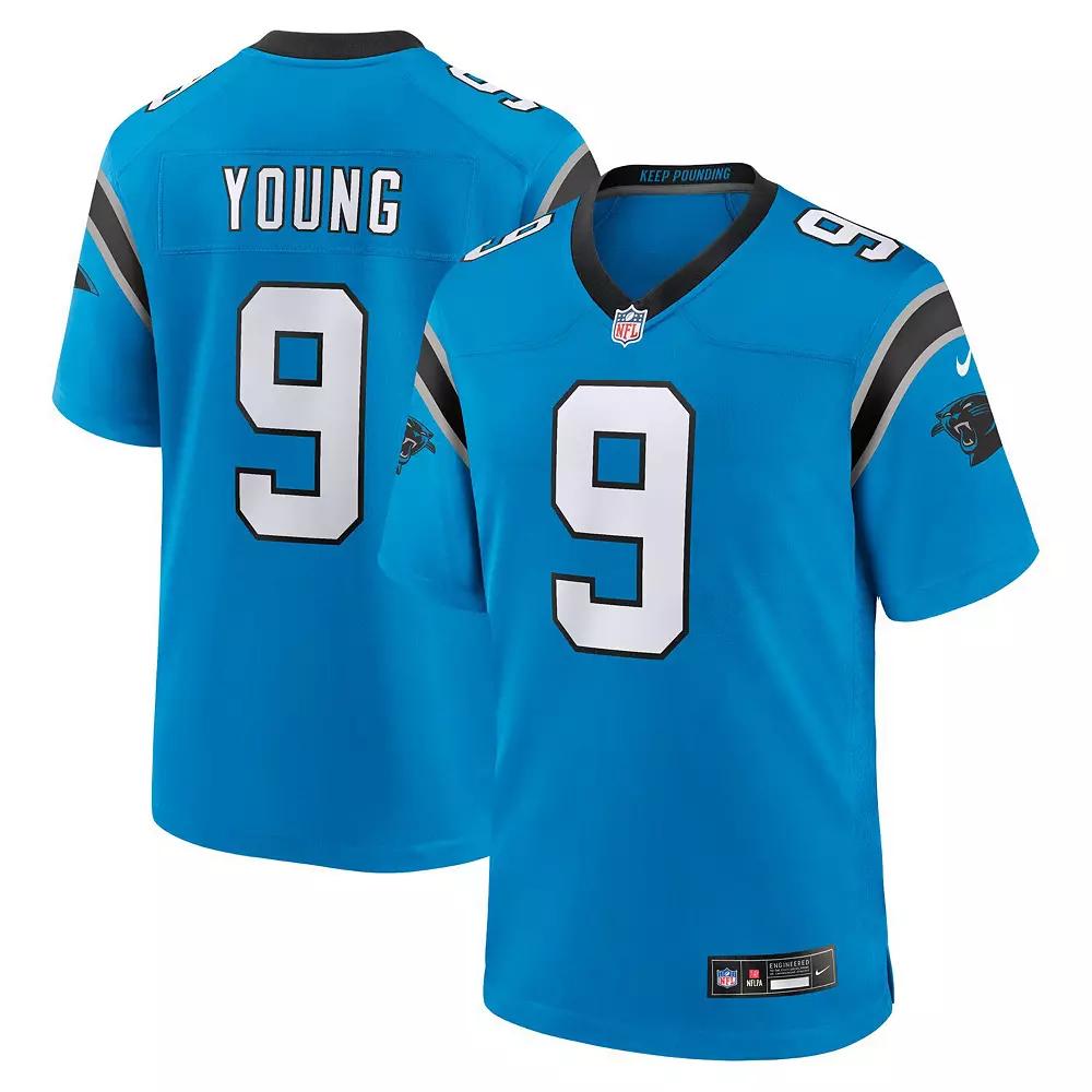 Bryce Young Carolina Panthers Nike Mens NFL Game Football Jersey | 67NM02PH9DF-FNG Product Image