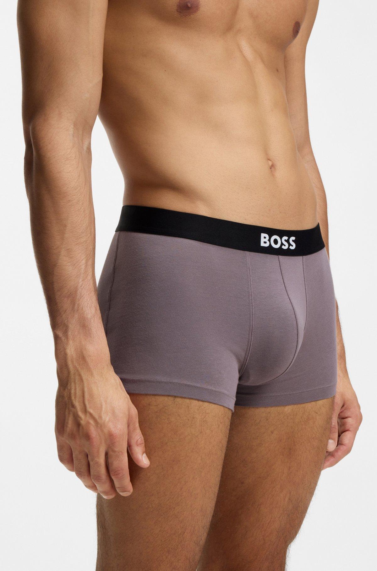Three-pack of stretch-cotton trunks Product Image