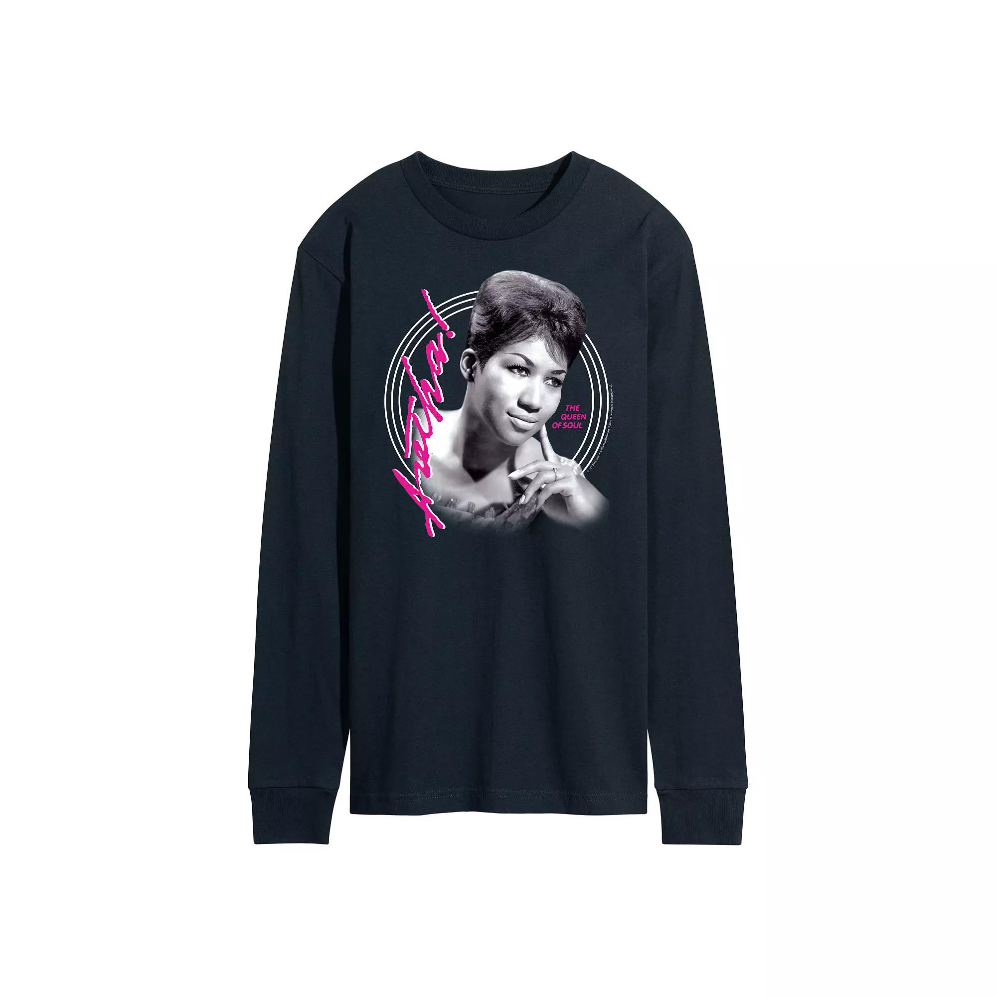 Men's Aretha Franklin Queen Of Soul Graphic Tee,  Product Image