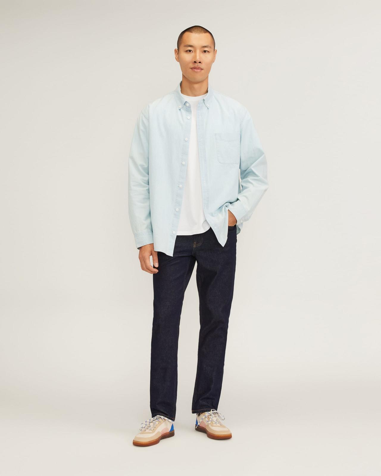 Mens Skinny 4-Way Stretch Organic Jean | Uniform by Everlane Product Image