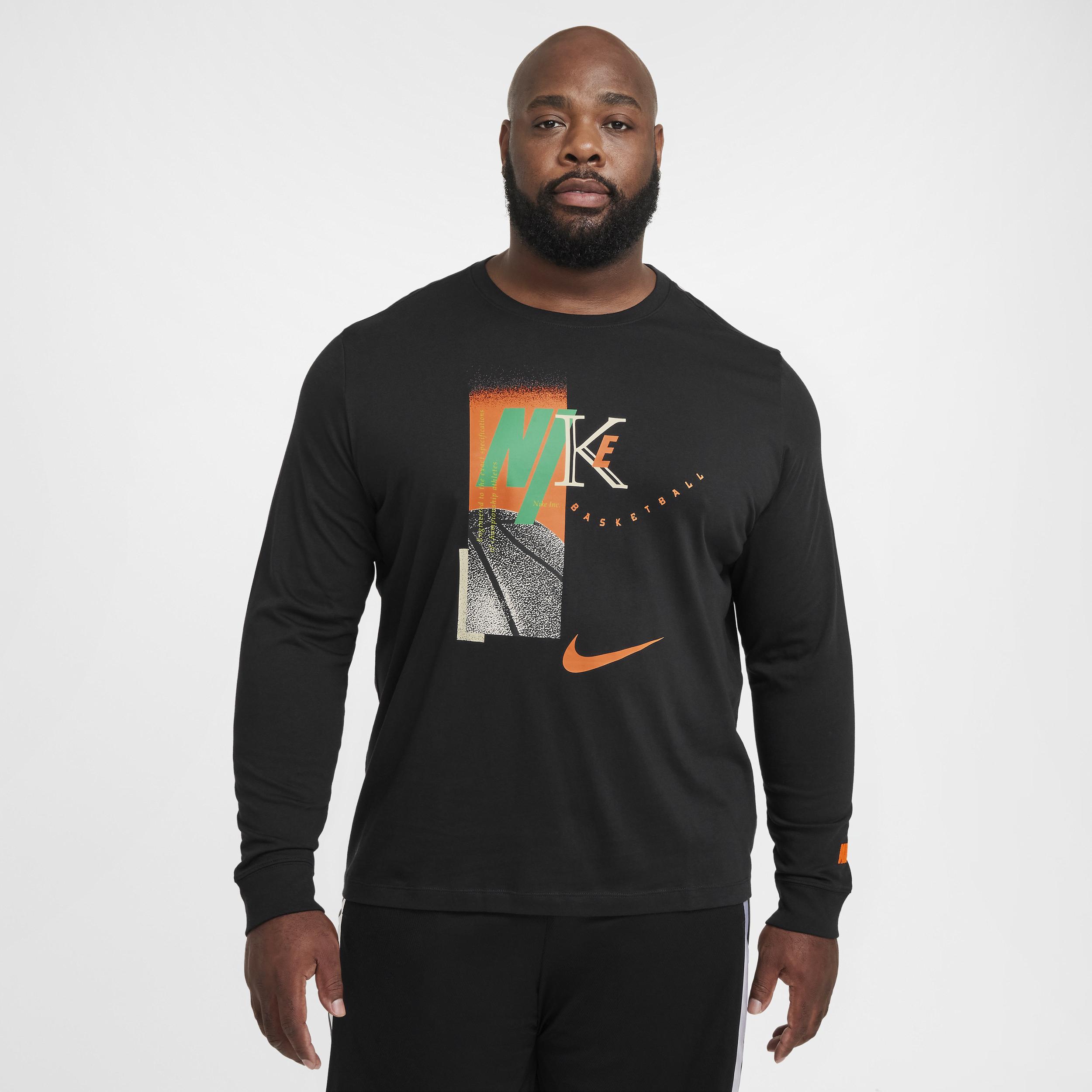 Nike Men's Long-Sleeve Basketball T-Shirt Product Image