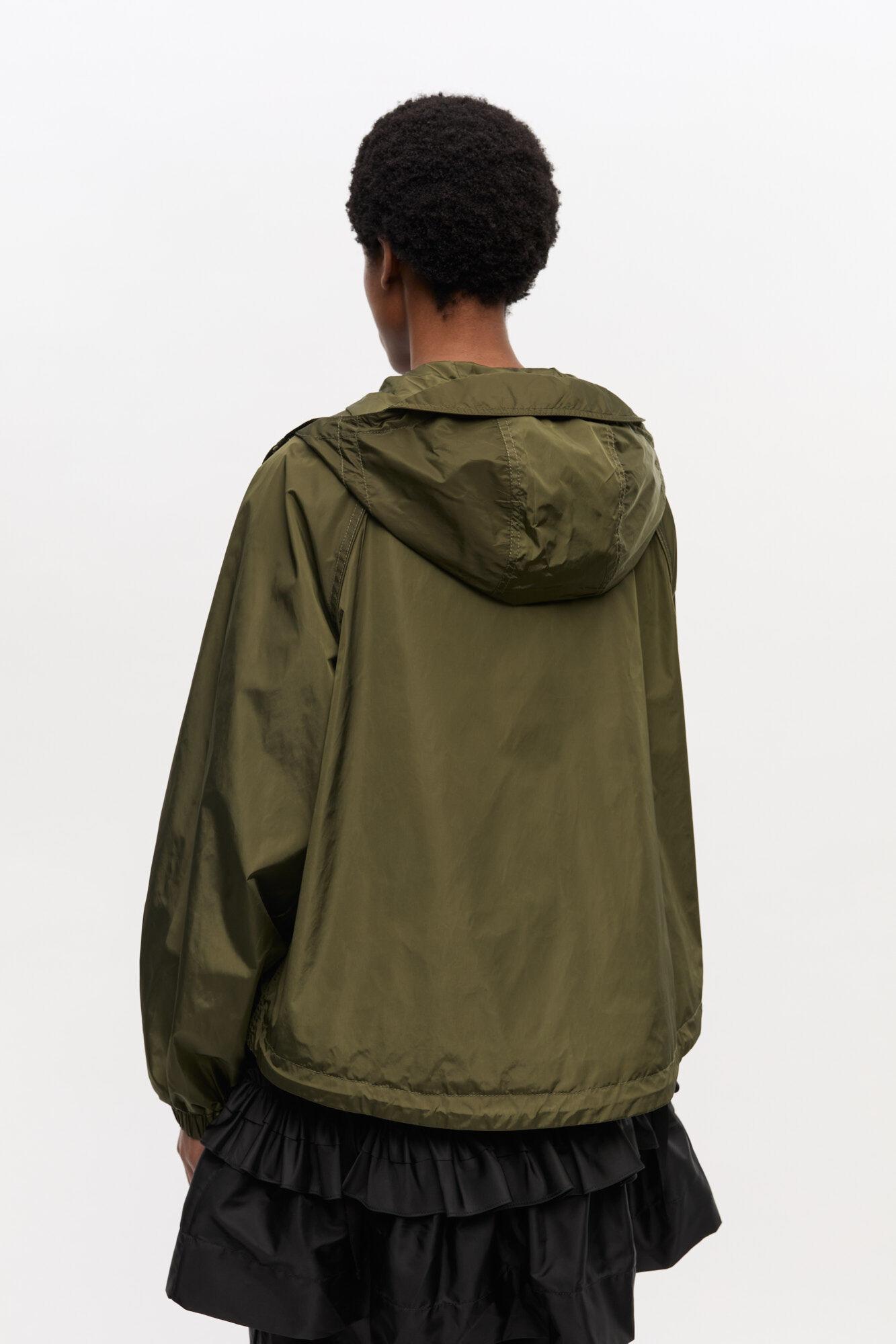 Green Nylon Jacket Product Image