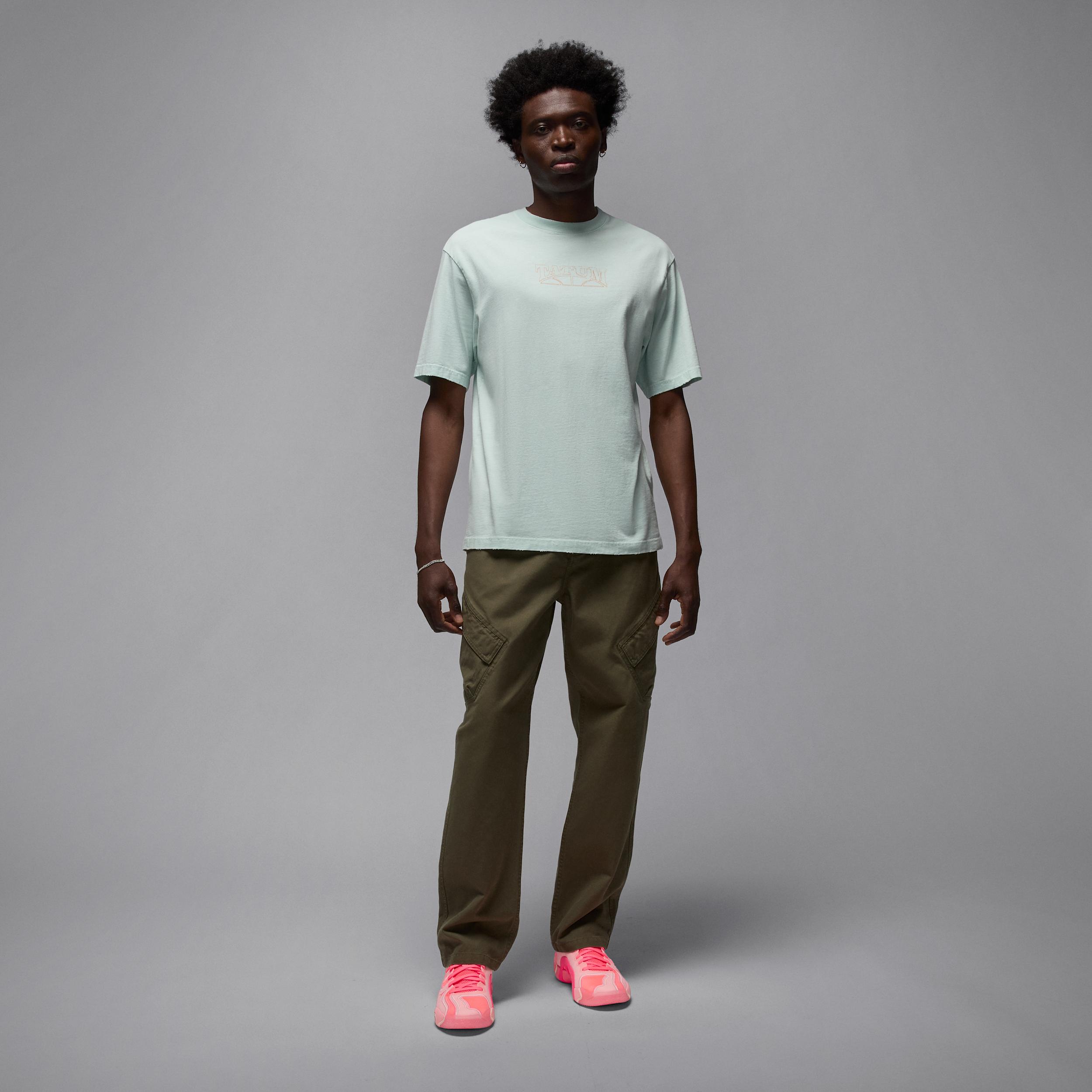 Nike Men's Tatum 3 Basketball Shoes in Pink Product Image