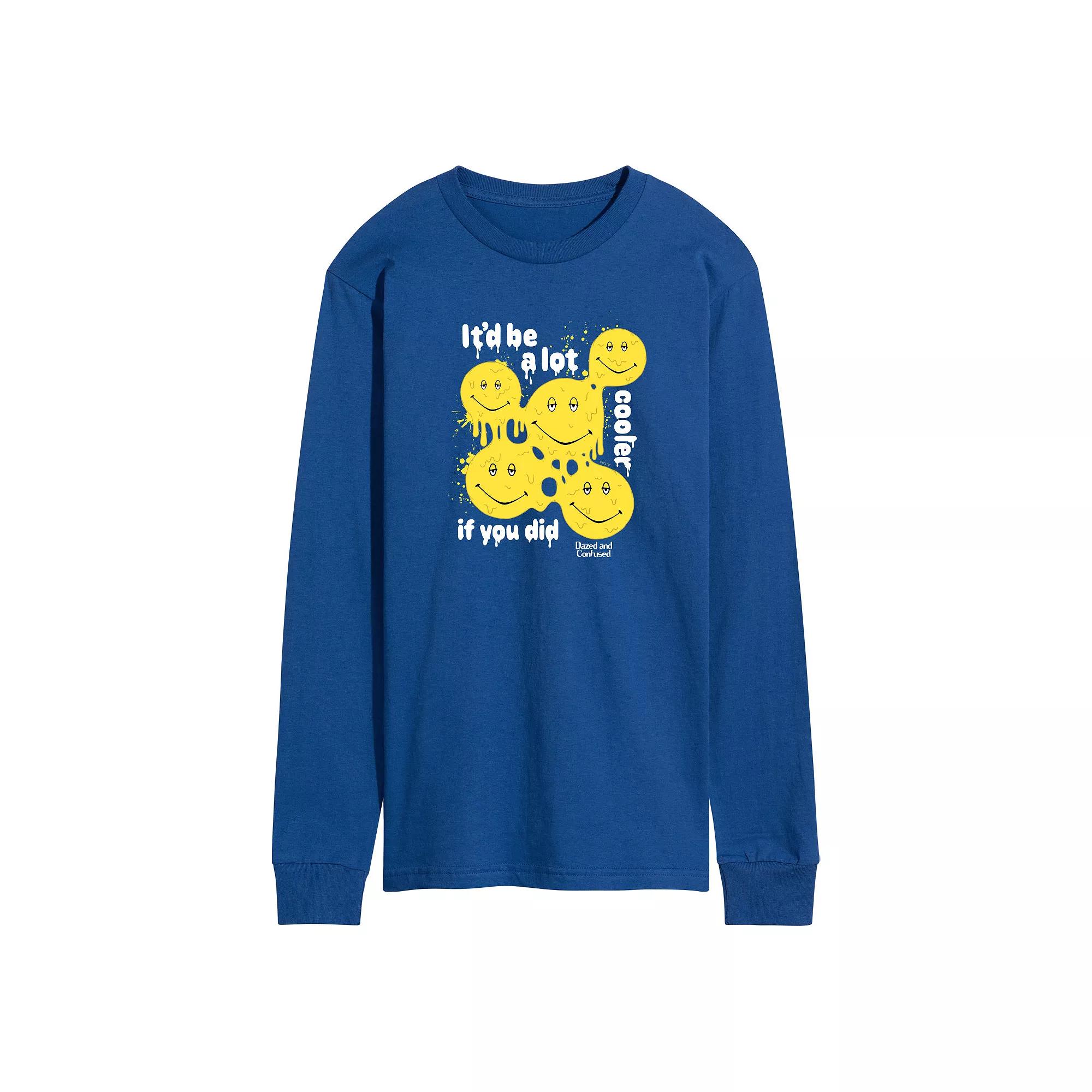 Men's It'd Be A Lot Cooler If You Did Long Sleeve Graphic Tee,  Product Image