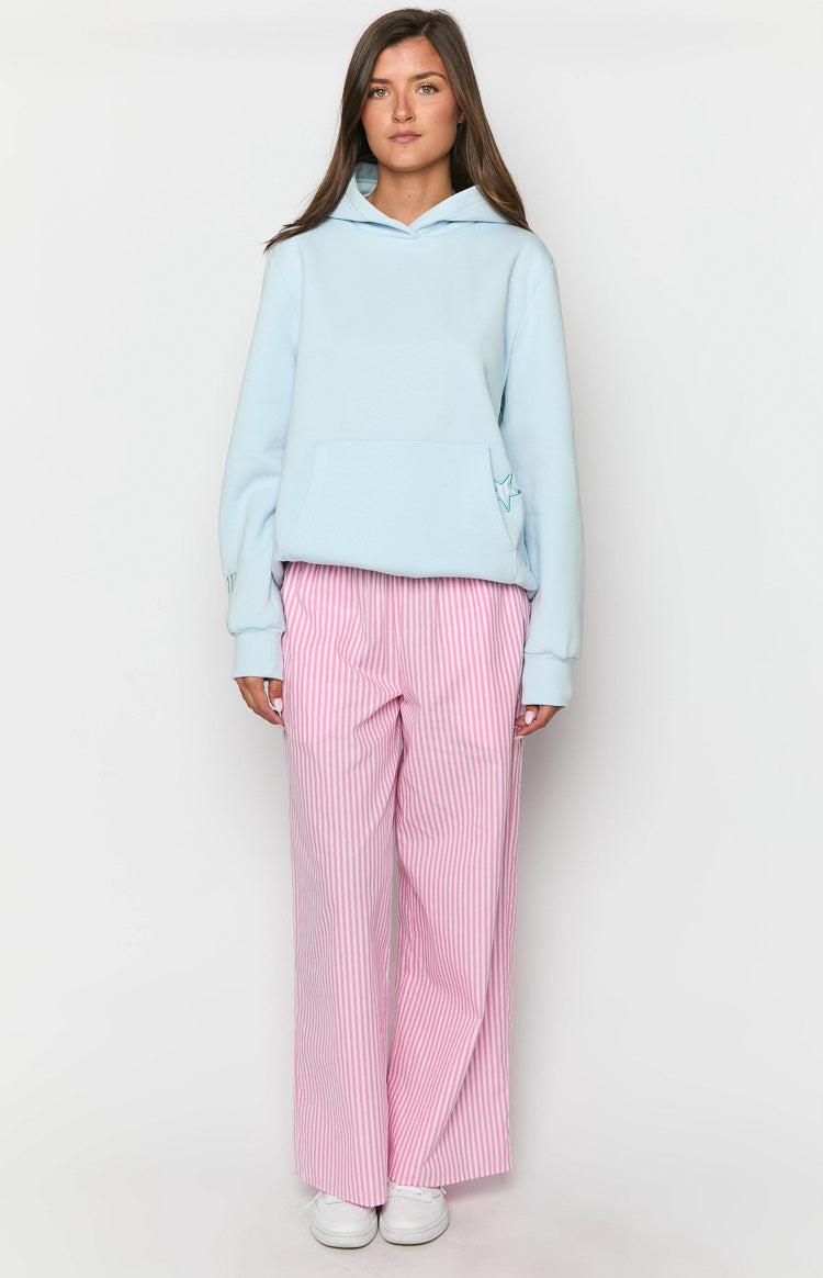 Beginning Light Blue Star Hoodie Baby Product Image