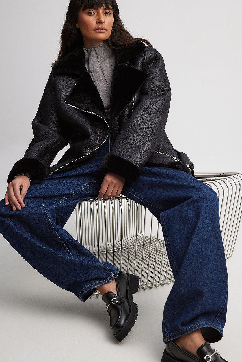 Classic Bonded Aviator Jacket Product Image