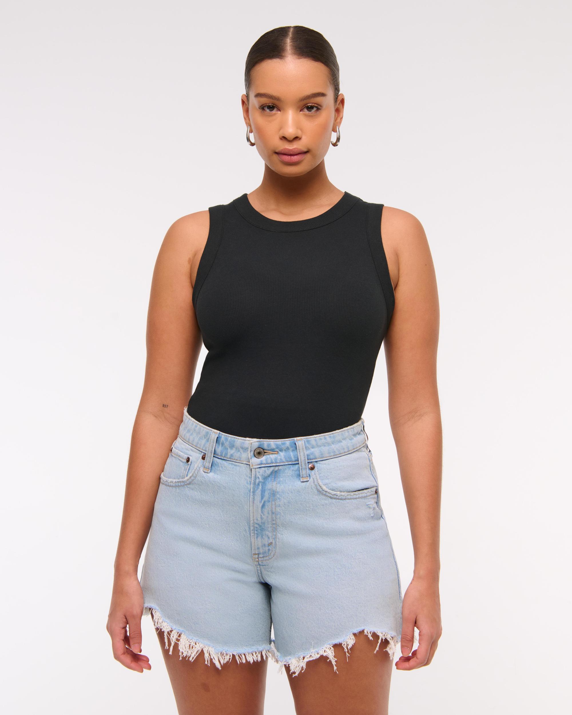 Curve Love High Rise Dad Short Product Image