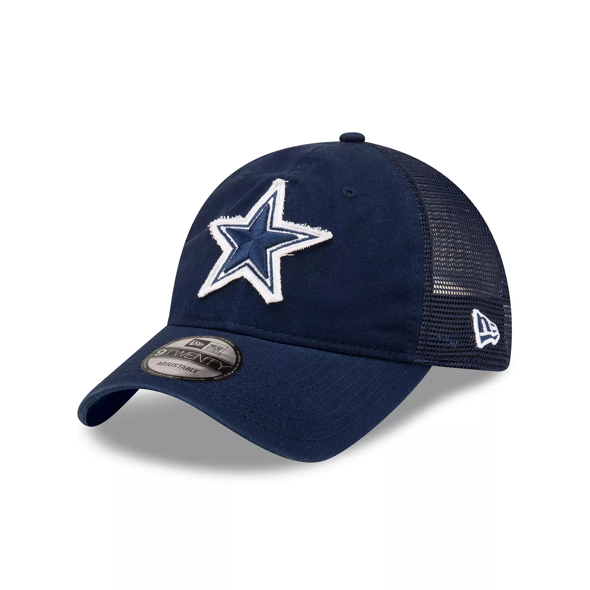 Men's New Era Navy Dallas Cowboys Game Day 9TWENTY Adjustable Trucker Hat, Blue Product Image