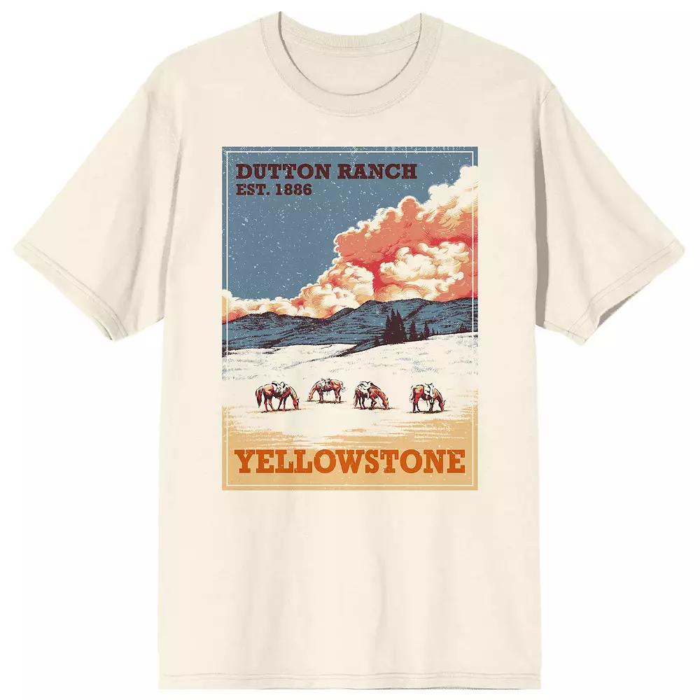 Men's Yellowstone Poster Tee,  Product Image