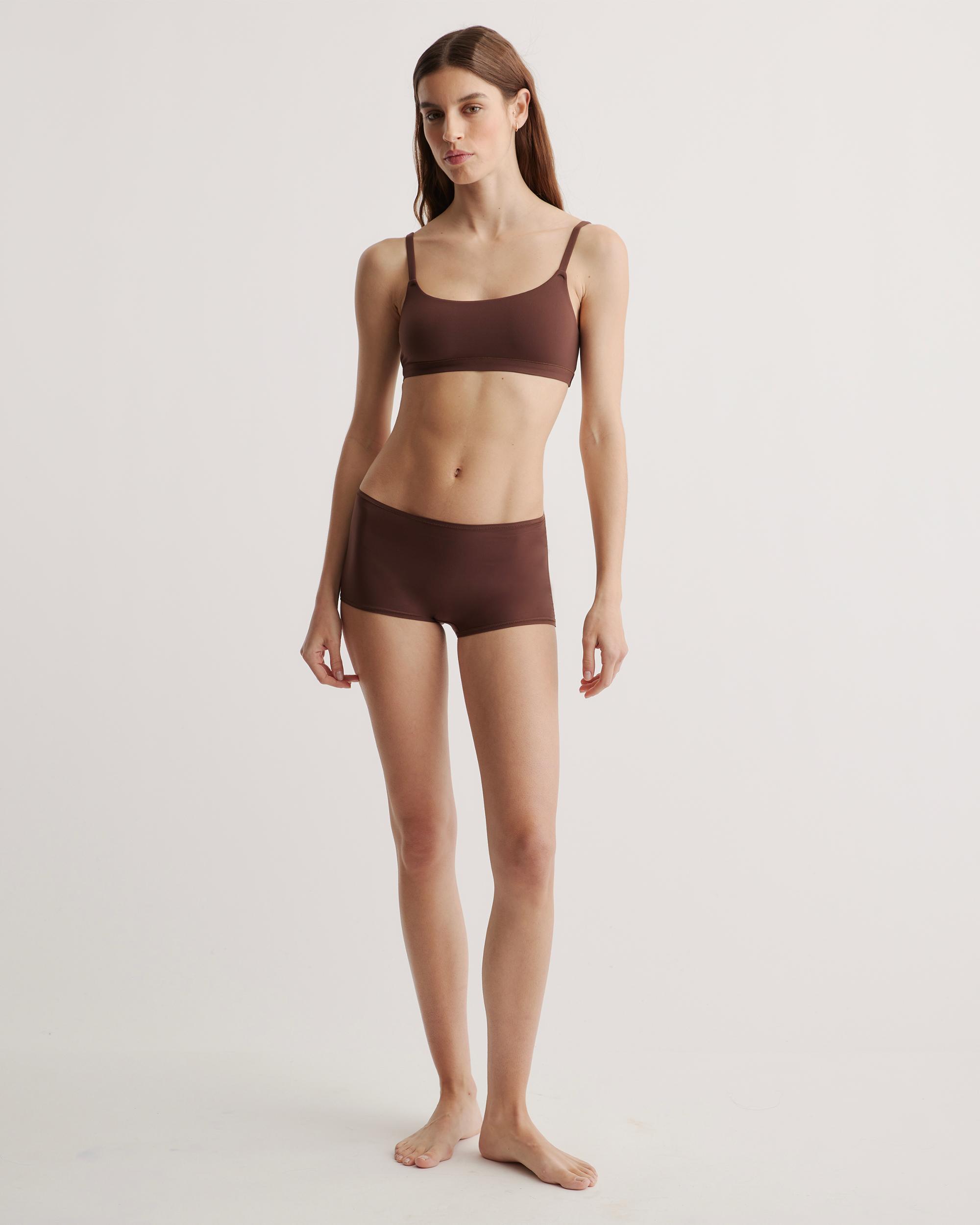 Quince | Women's Second Skin Boyshort Nylon/Spandex Product Image