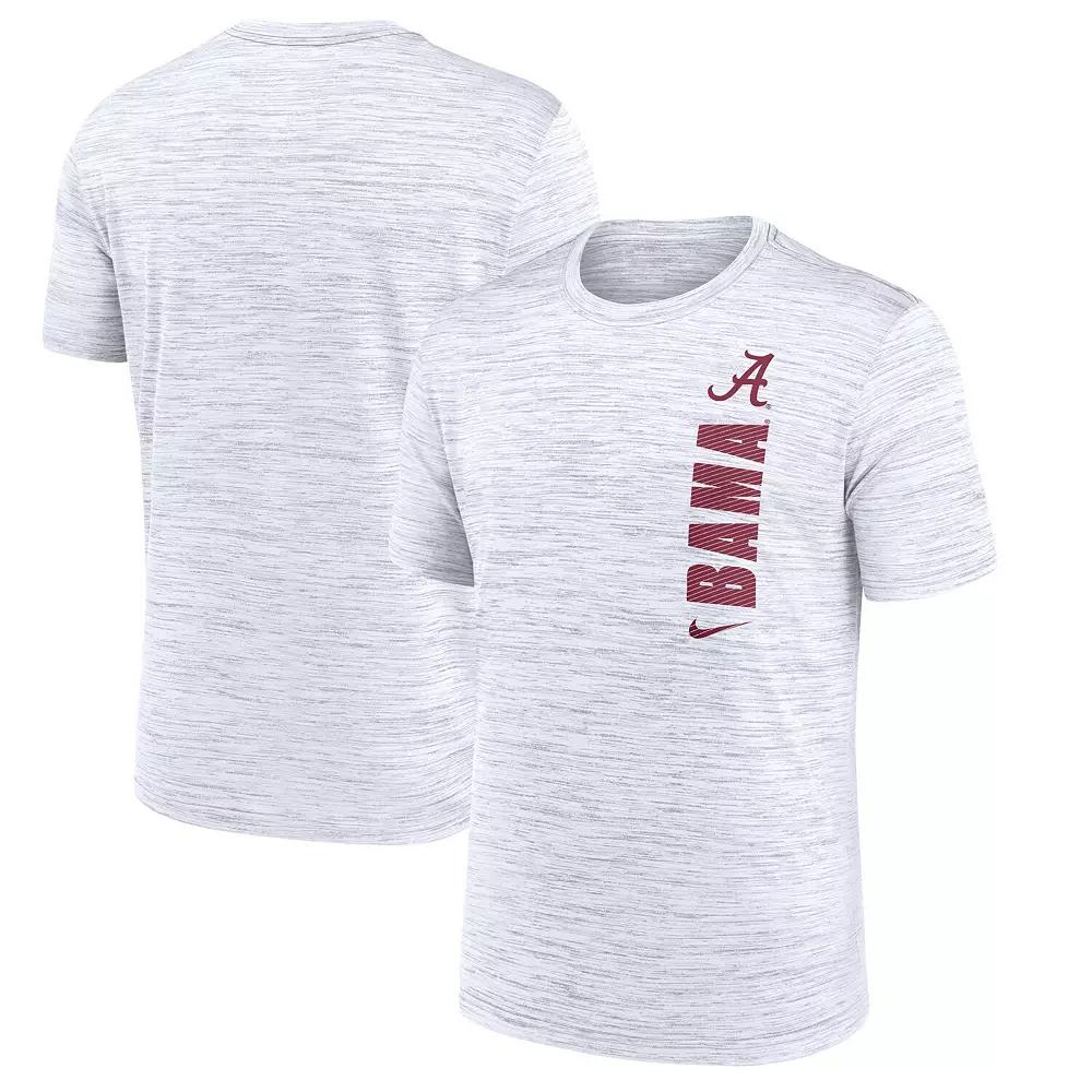 Men's Nike White Alabama Crimson Tide 2024 Sideline Velocity Performance  T-Shirt, Size: Medium Product Image