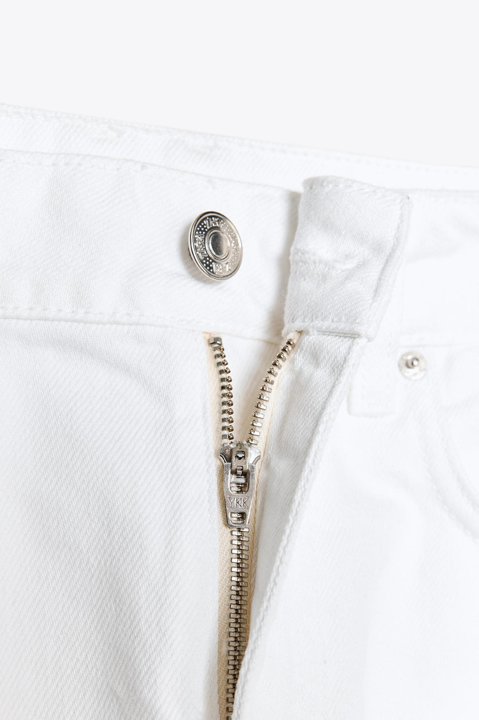 Z1975 WIDE LEG MID-RISE JEANS WITH SIDE SEAMS Product Image