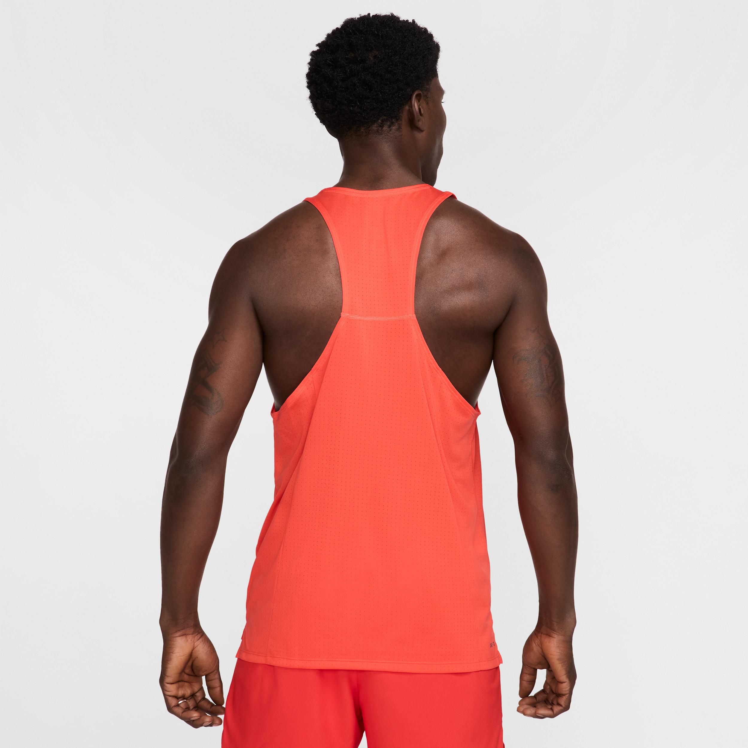 Nike Mens Fast Dri-FIT Running Singlet | FN4229-696 Product Image