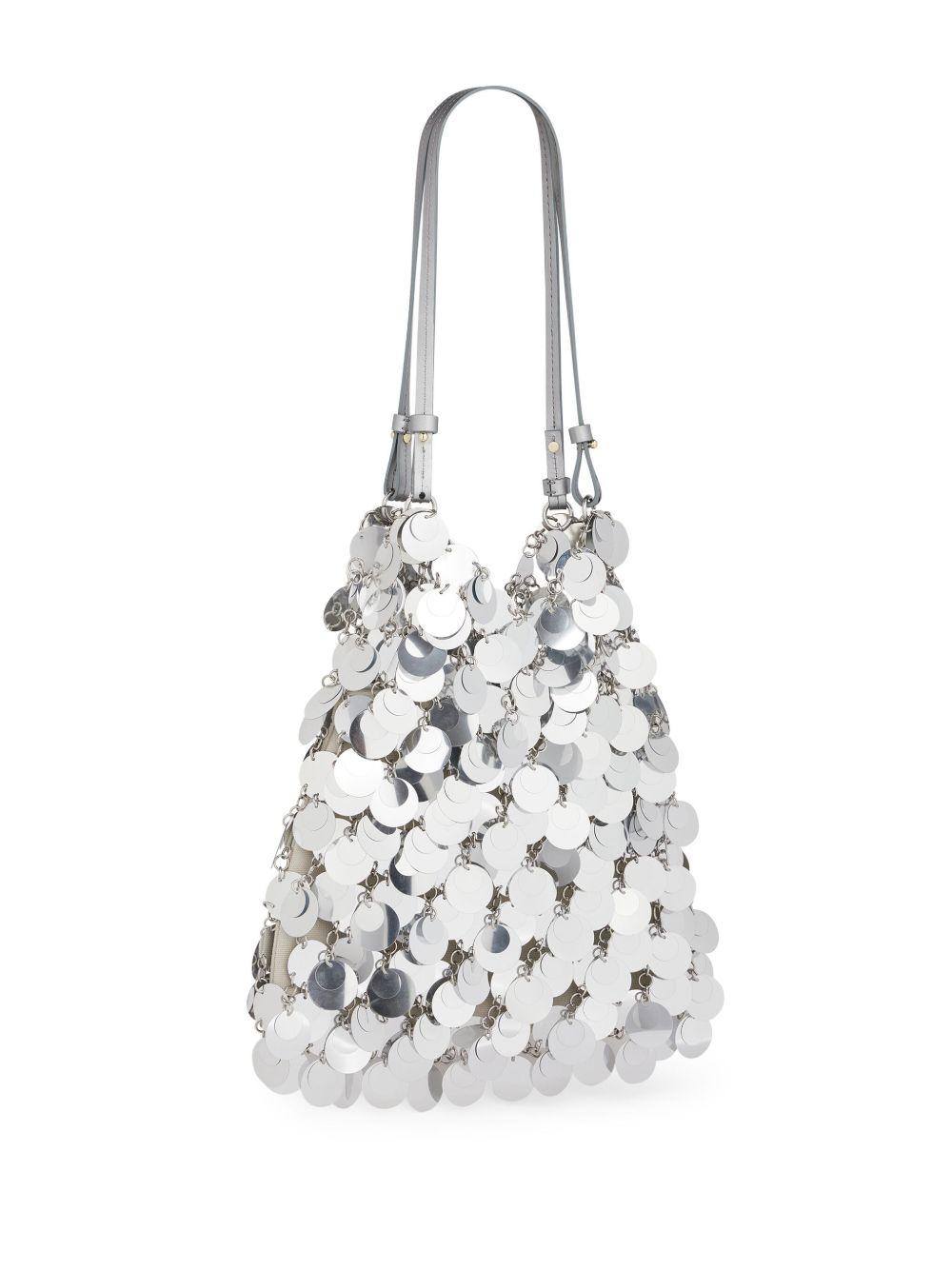 large sequinned shoulder bag Product Image