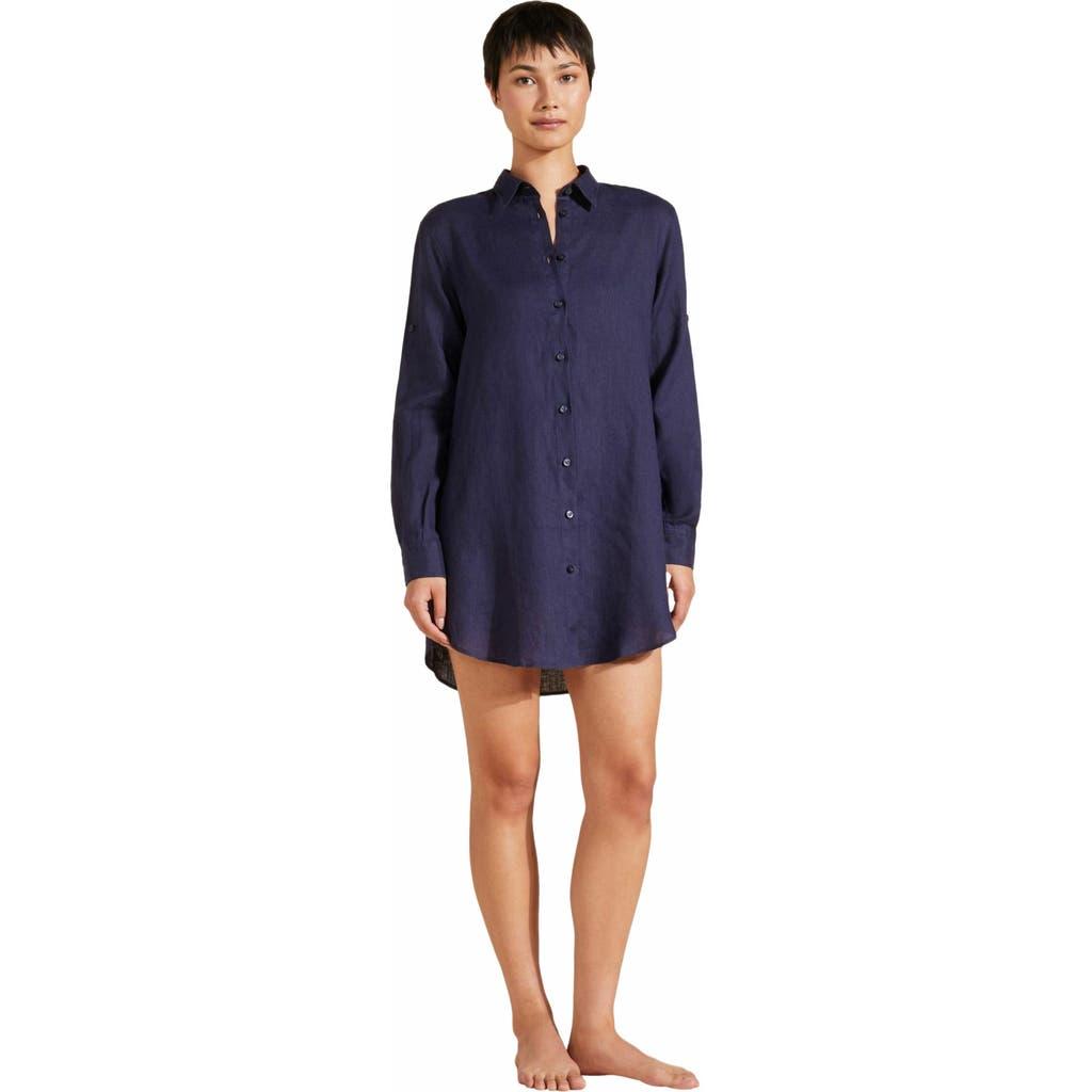 Vilebrequin Women's Solid Linen Shirt Dress Product Image