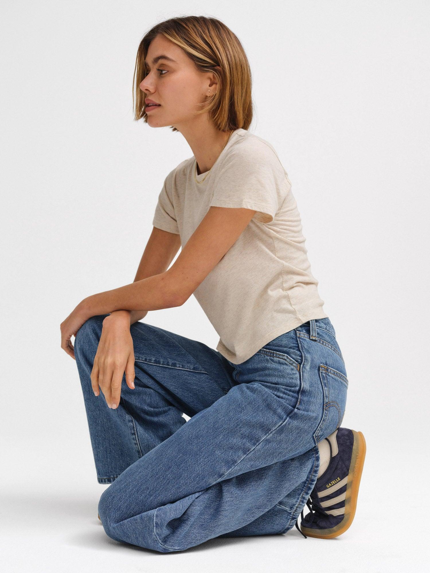 Organic Cotton Shrunken Tee Female Product Image