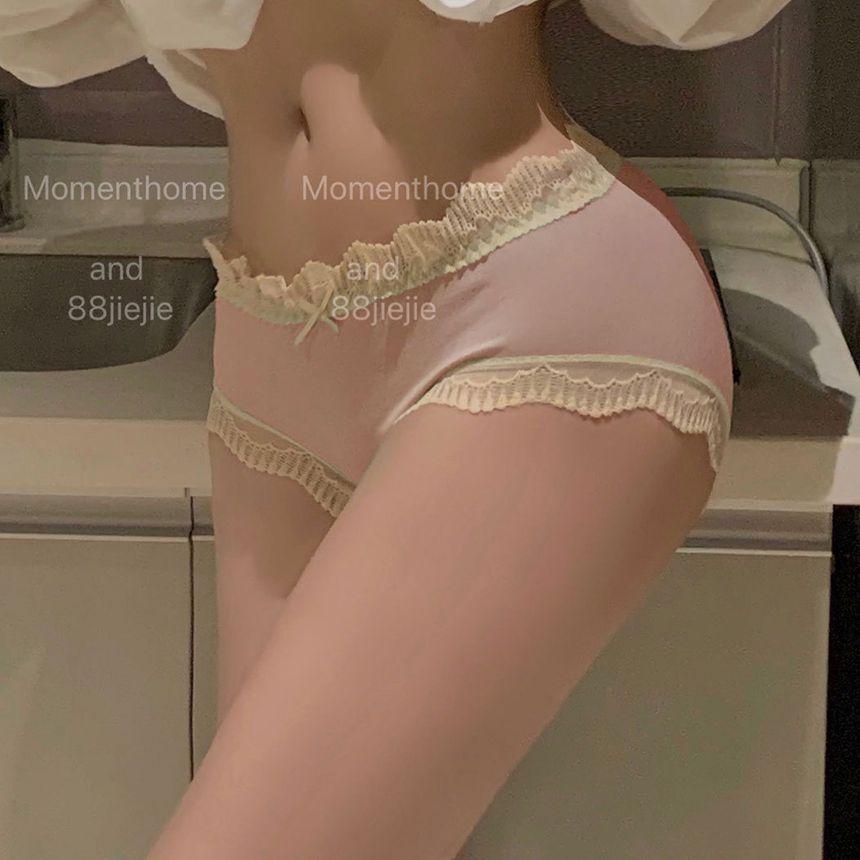 Lace Trim Panty Product Image