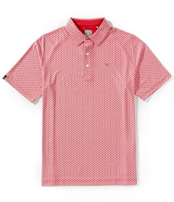 Callaway Short Sleeve Printed Polo Golf Shirt Product Image