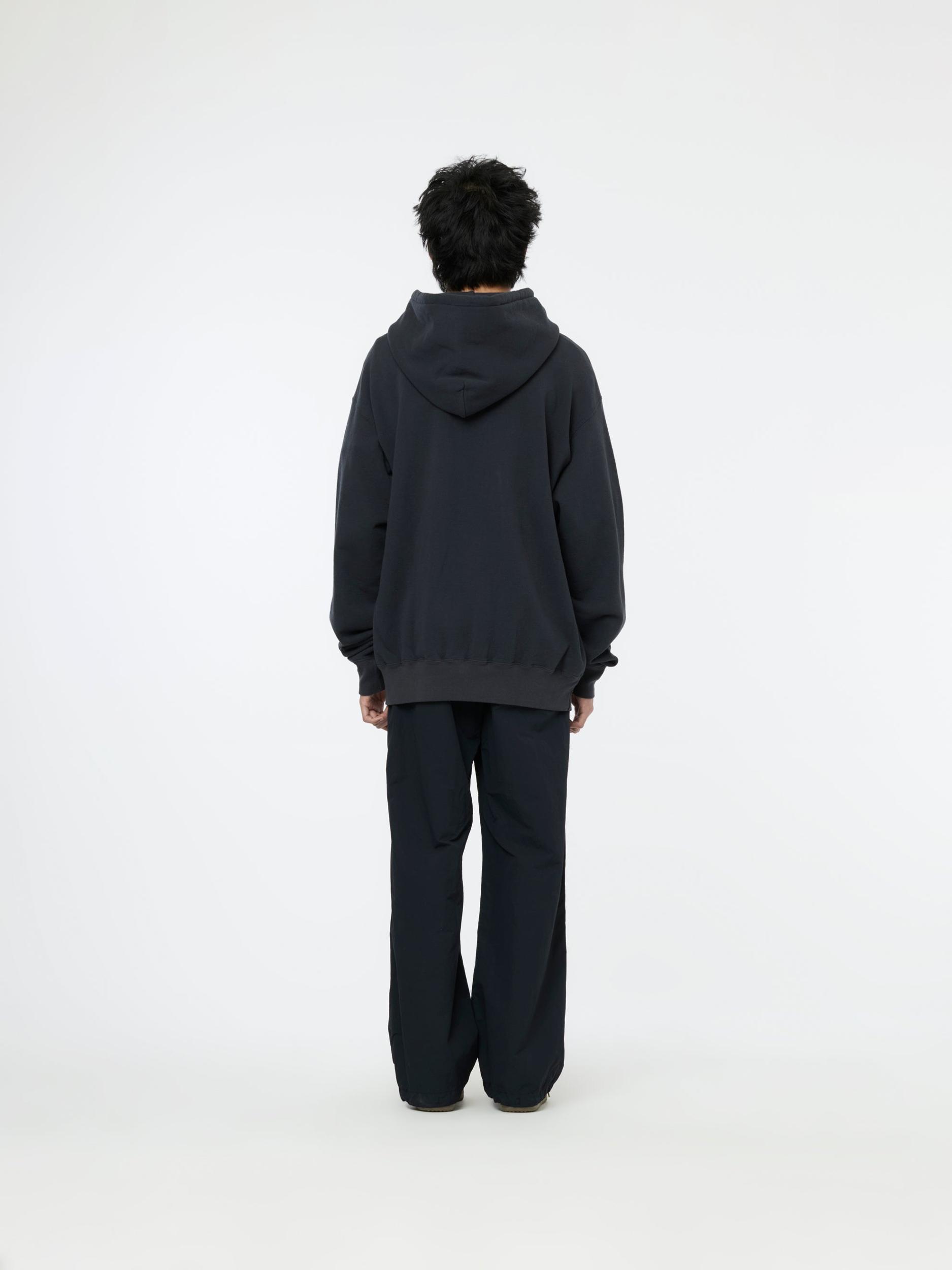 Kangaroo Pocket Hoodie (Black) Product Image