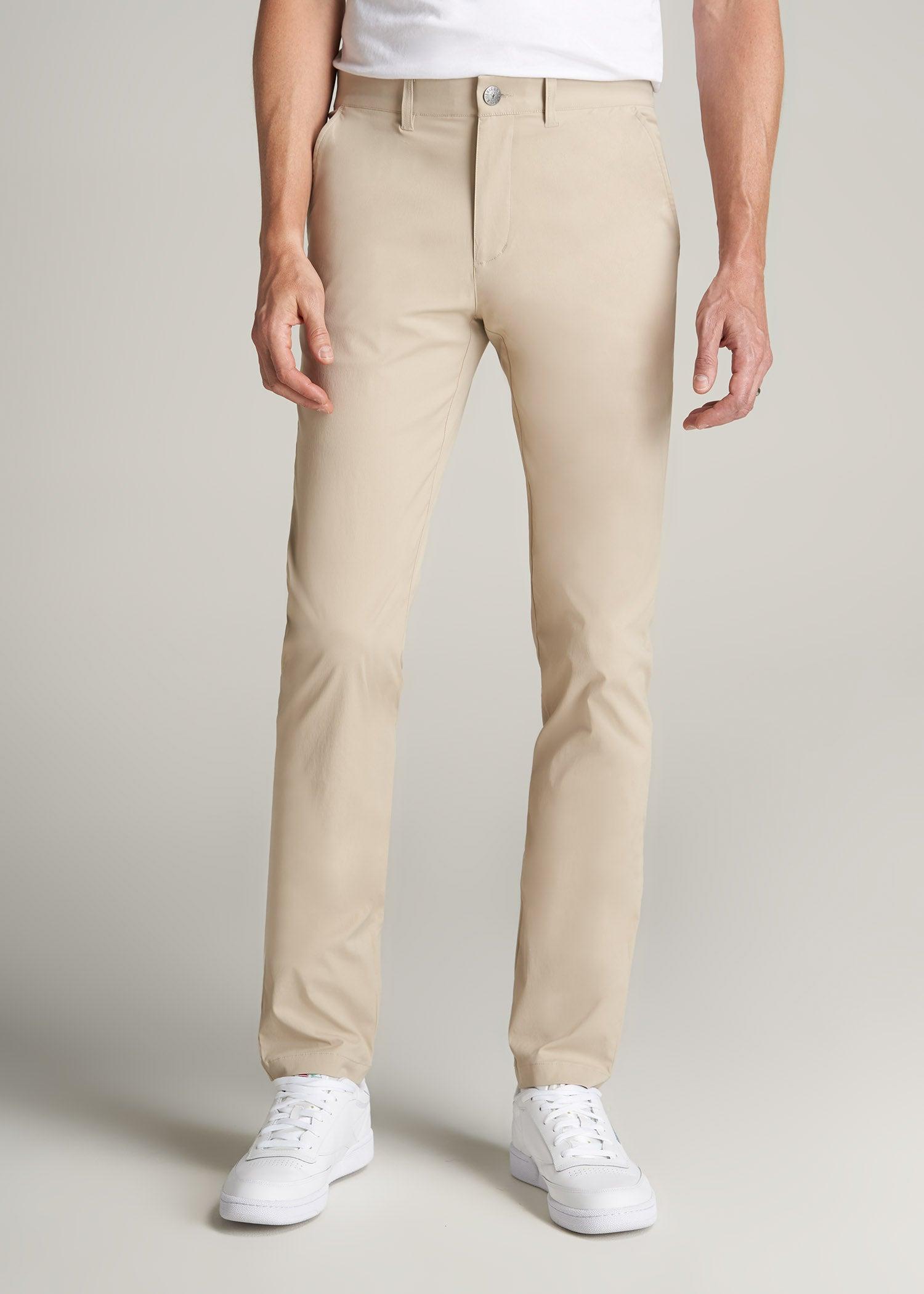 TAPERED FIT Traveler Chino Pants for Tall Men in Marine Navy Male Product Image
