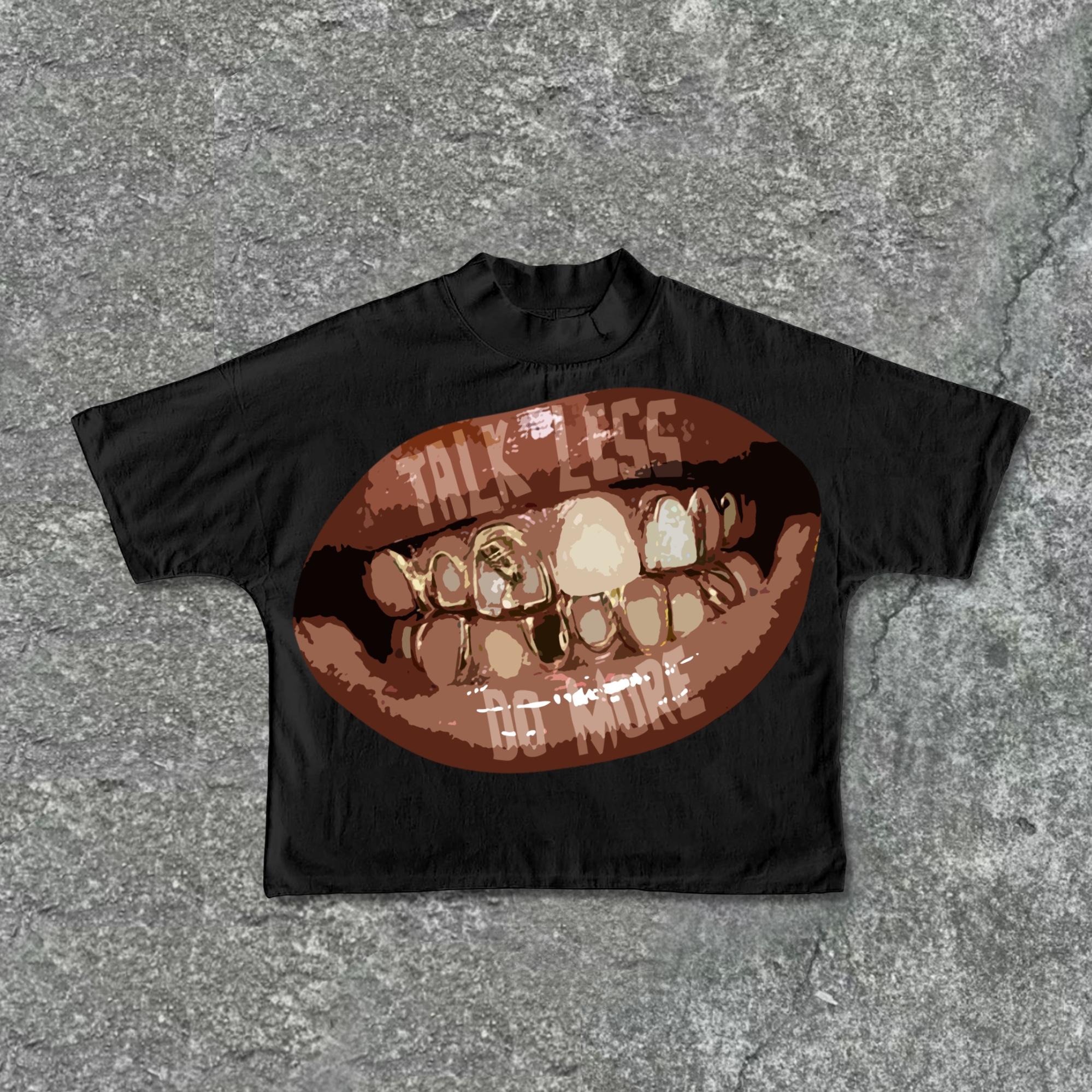 Sopula Back-To-School Essentials Lip Graphic Cropped T-Shirt Product Image