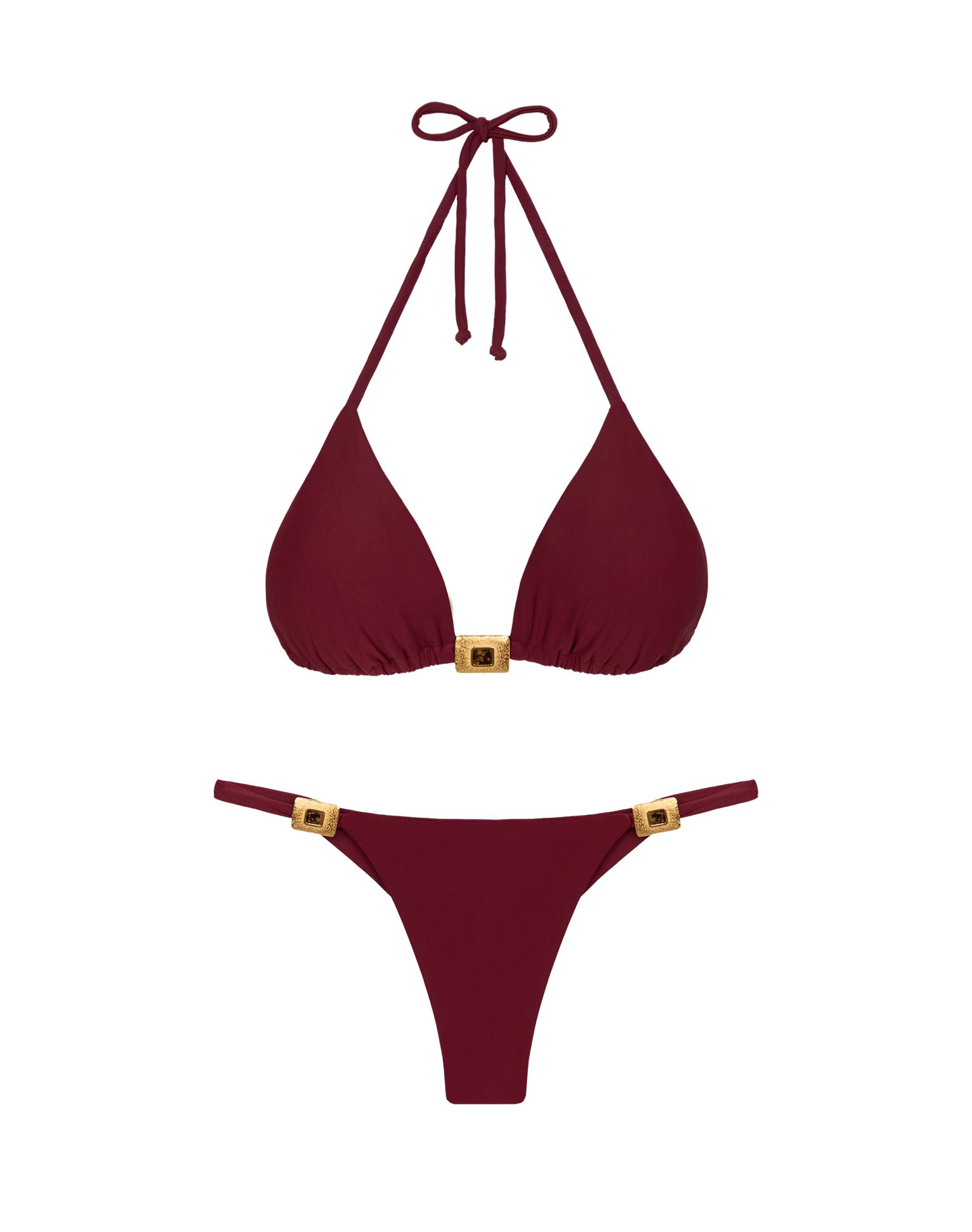 Matte Liza Tri Top - Ponche Product Image
