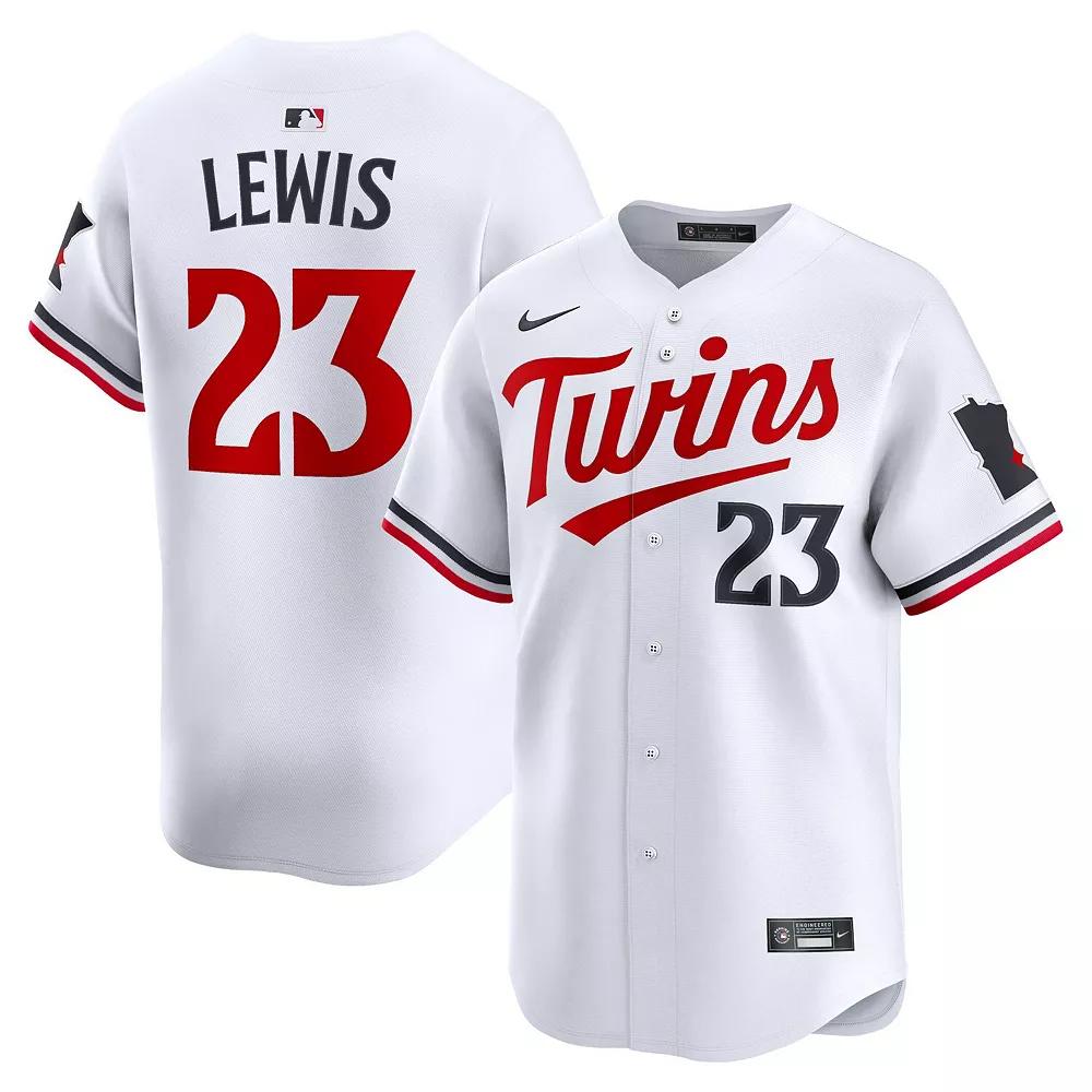 Men's Nike Royce Lewis White Minnesota Twins Home Limited Player Jersey,  Product Image