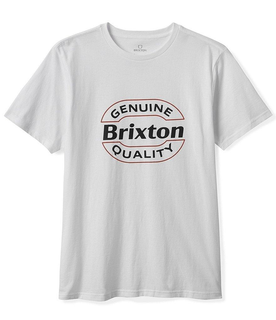 Brixton Keaton Short Sleeve Oval-Shaped Logo Graphic T-Shirt Product Image