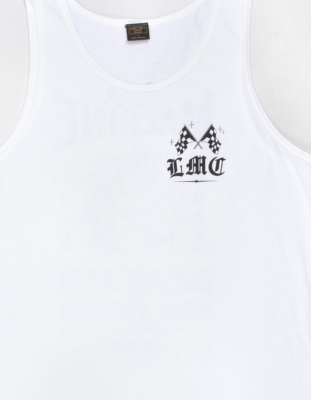 LOSER MACHINE Superstition Mens Tank Top - WHITE Product Image