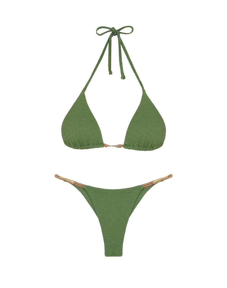 Firenze Mandy Tri Top - Aloe Product Image