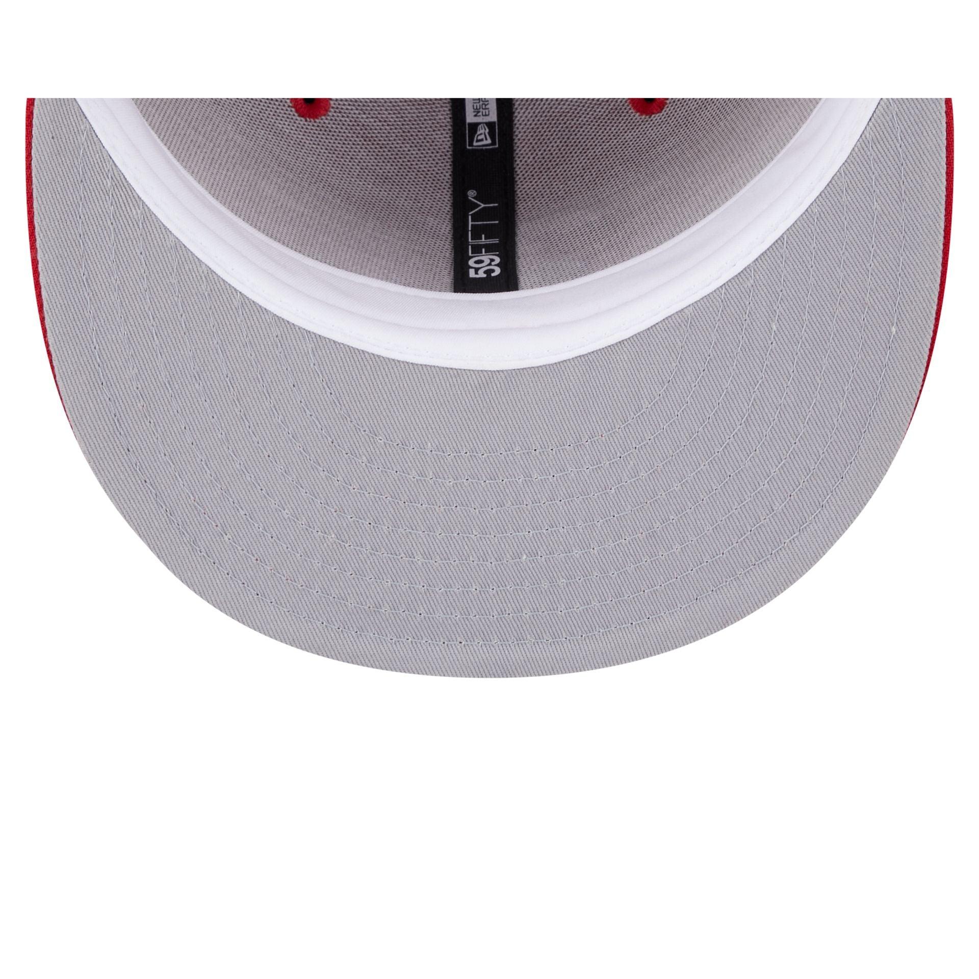 Kansas City Chiefs 2025 Sideline Hot Weather Split Panel 9FIFTY Snapback Hat Male Product Image