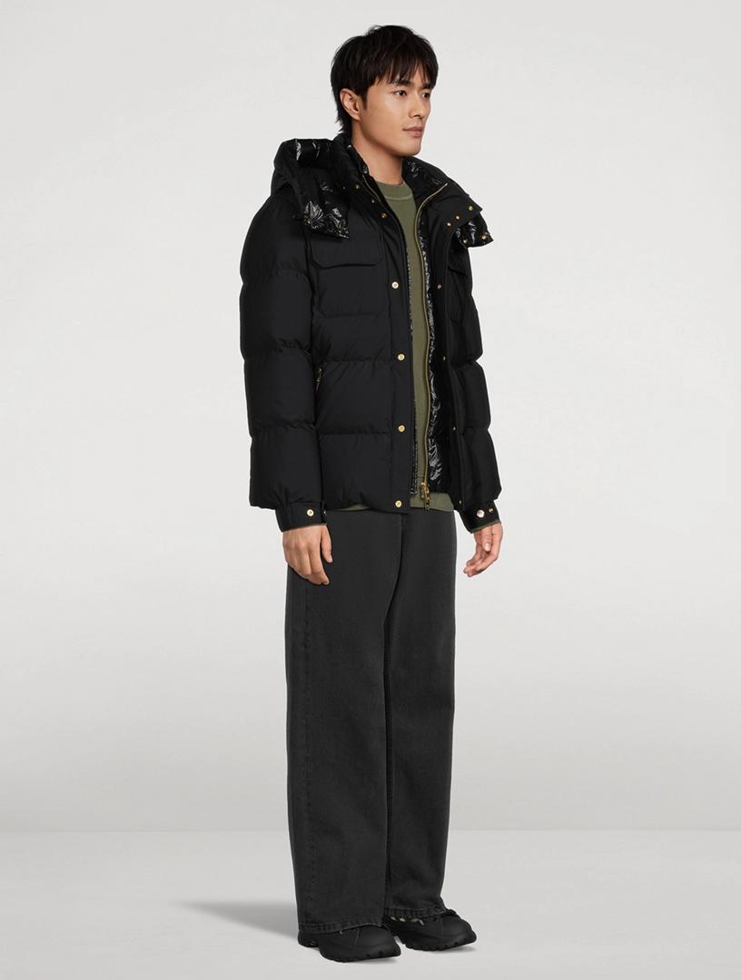 Moose Knuckles Mens Suthep Gold Jacket In Black Product Image