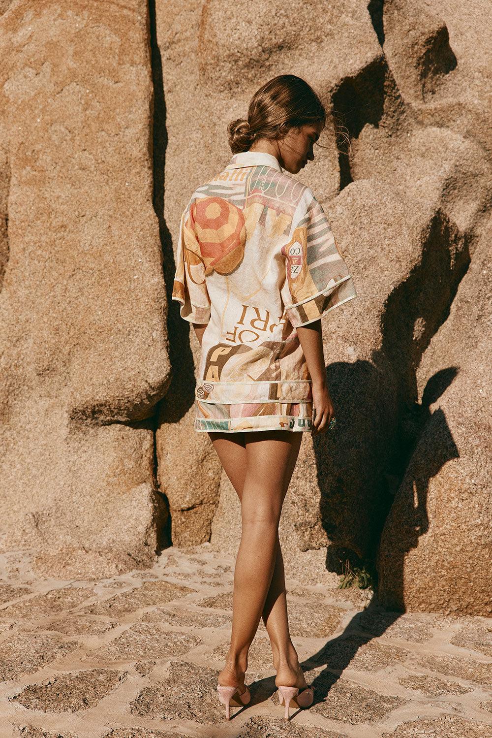 La Dolce Vita Top - Fiorire Rosa Product Image