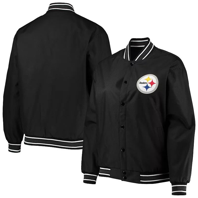 Women's JH Design Black Pittsburgh Steelers Plus  Product Image
