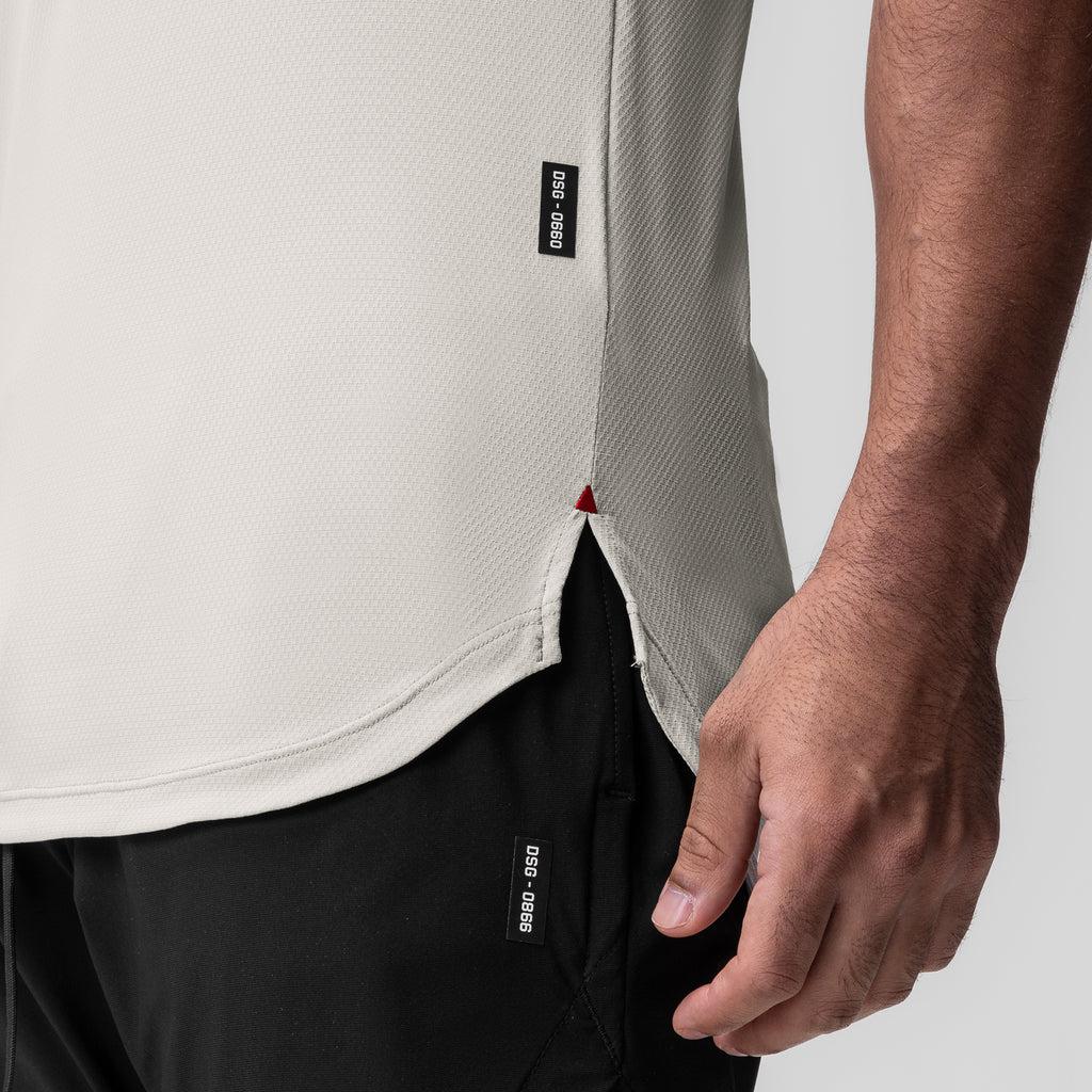 0660. AeroSilver® Established Tee - Ivory Cream Male Product Image