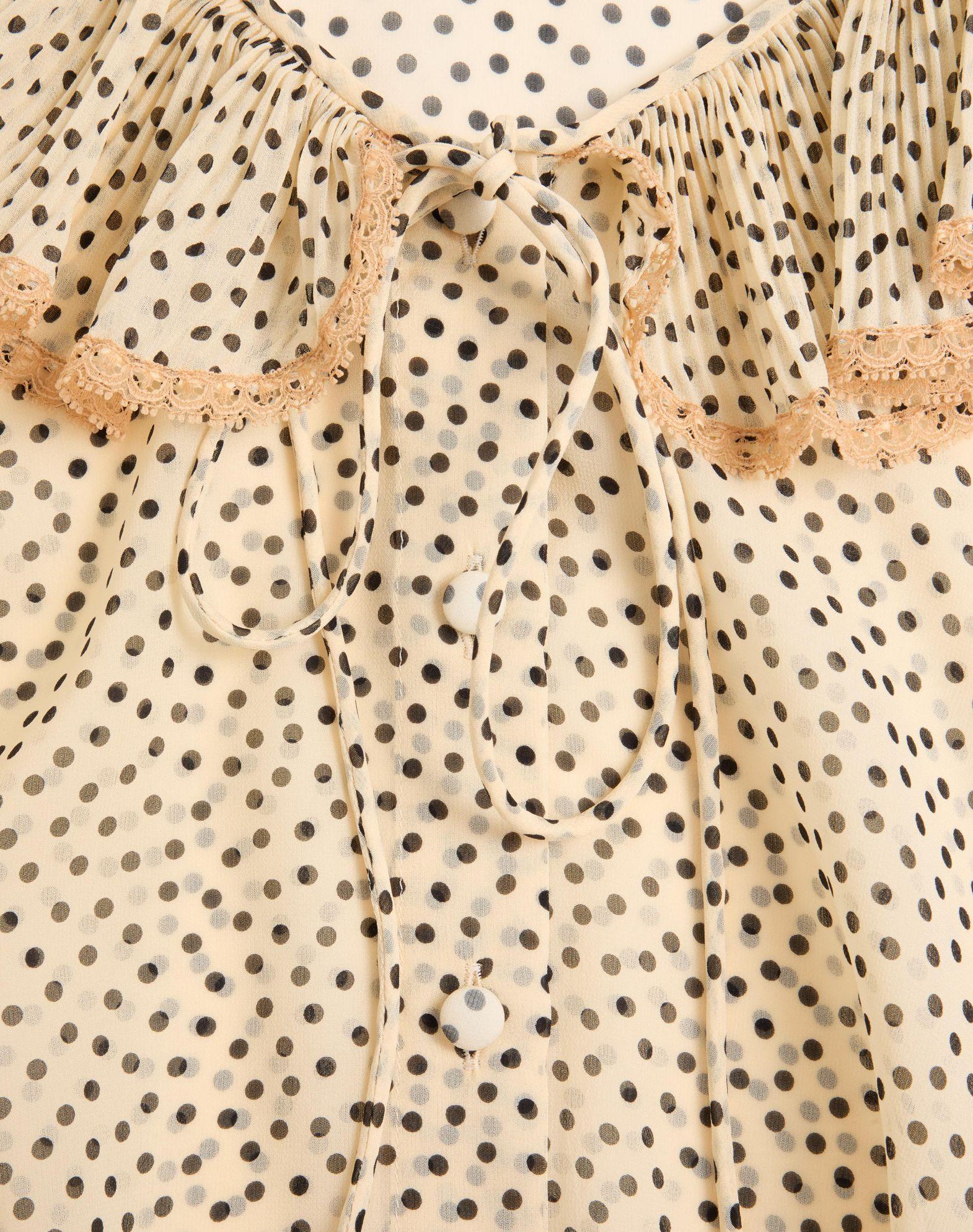 Light Georgette Shirt With Plusdepois Print Product Image