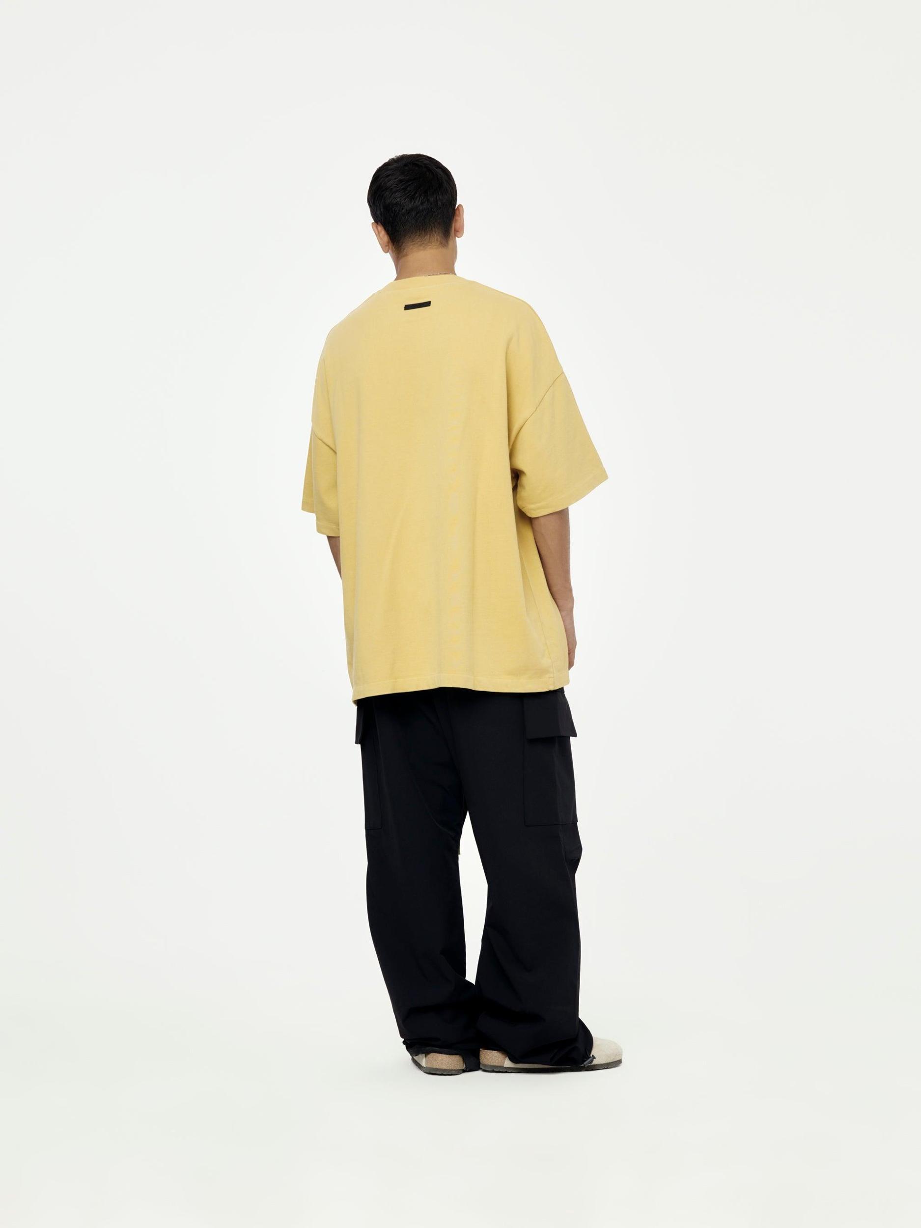 Heavy Crewneck Tee (Amber) Product Image